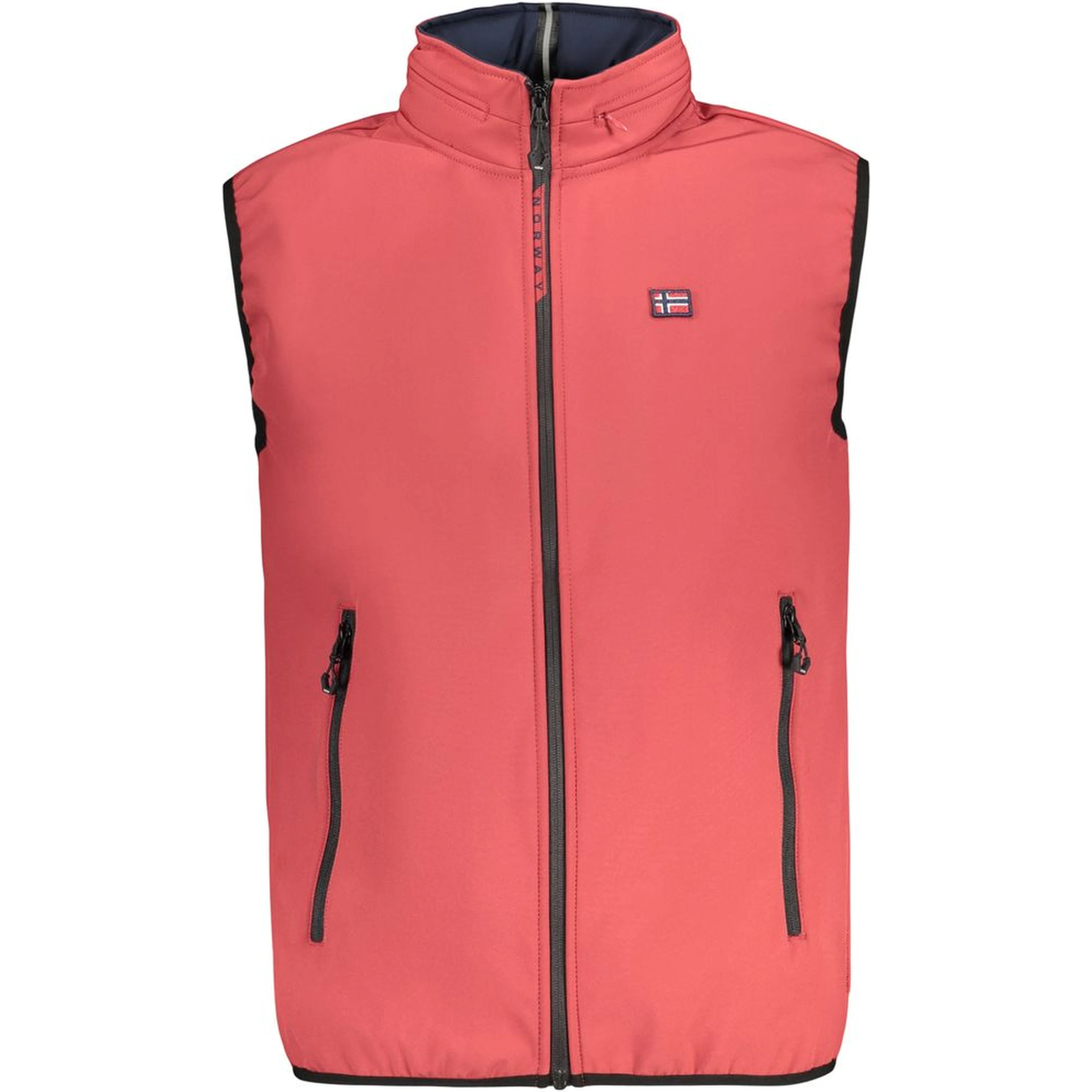 Rosso Polyester Men's Vest