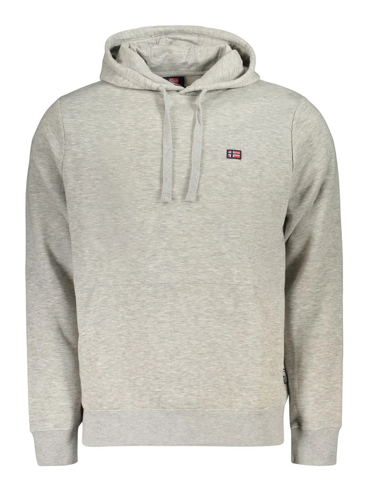 Gray Cotton Men's Sweatshirt