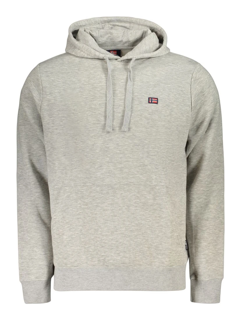 Gray Cotton Men's Sweatshirt