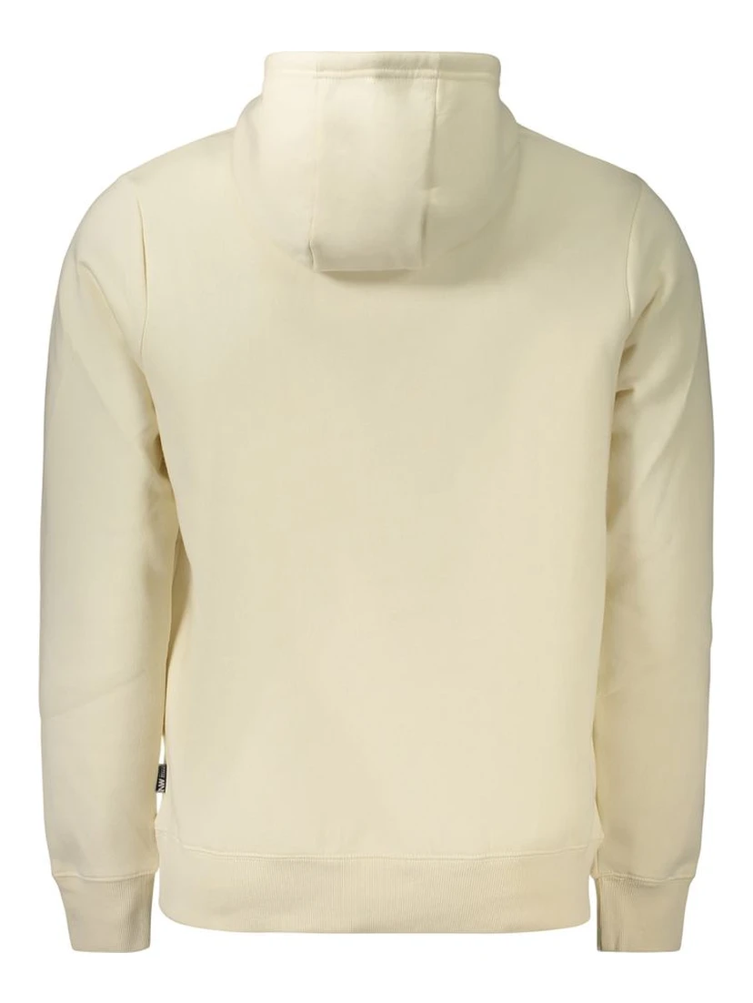 White Cotton Men's Sweatshirt