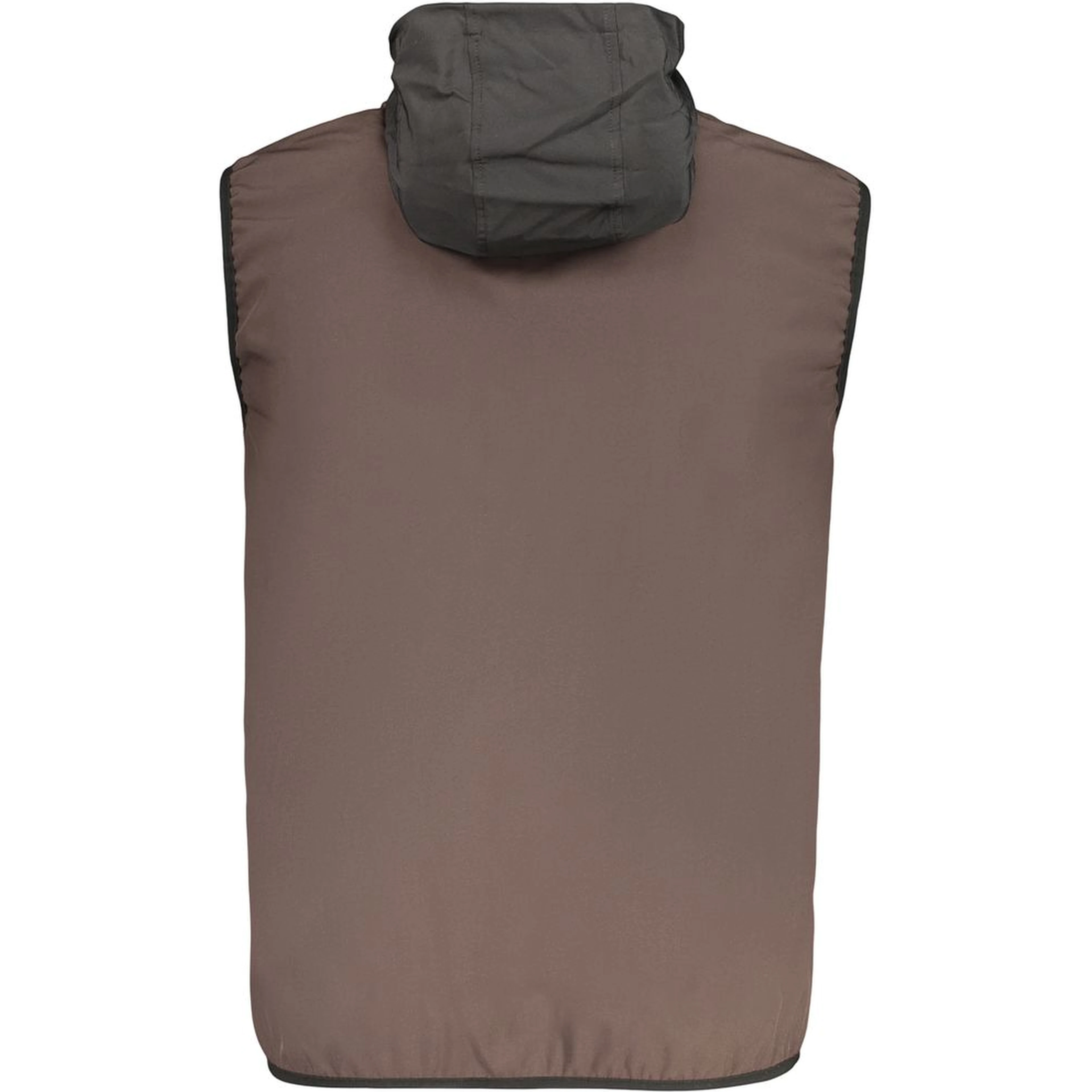 Brown Polyester Men's Vest