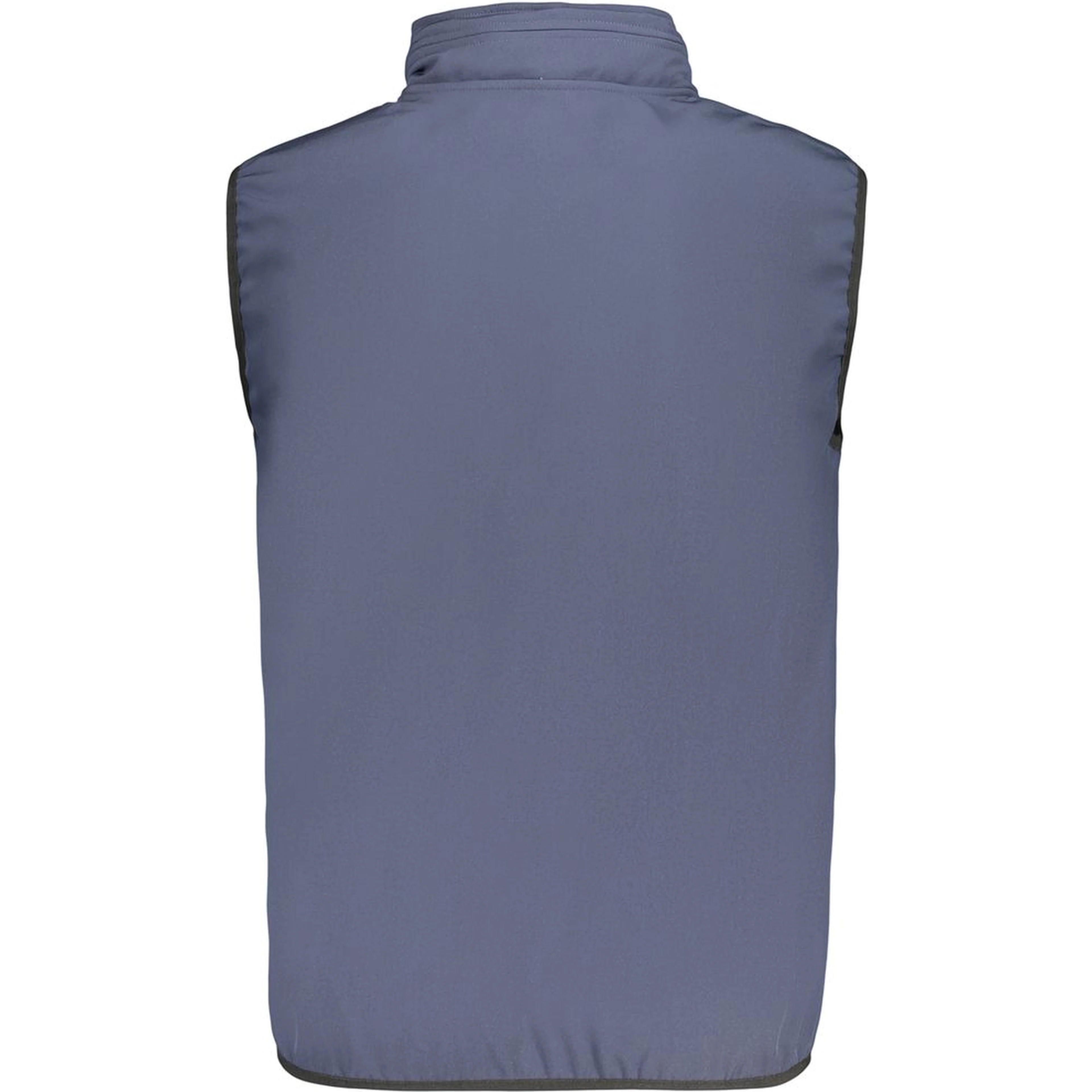 Blue Polyester Men's Vest