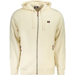 White Cotton Men's Sweatshirt
