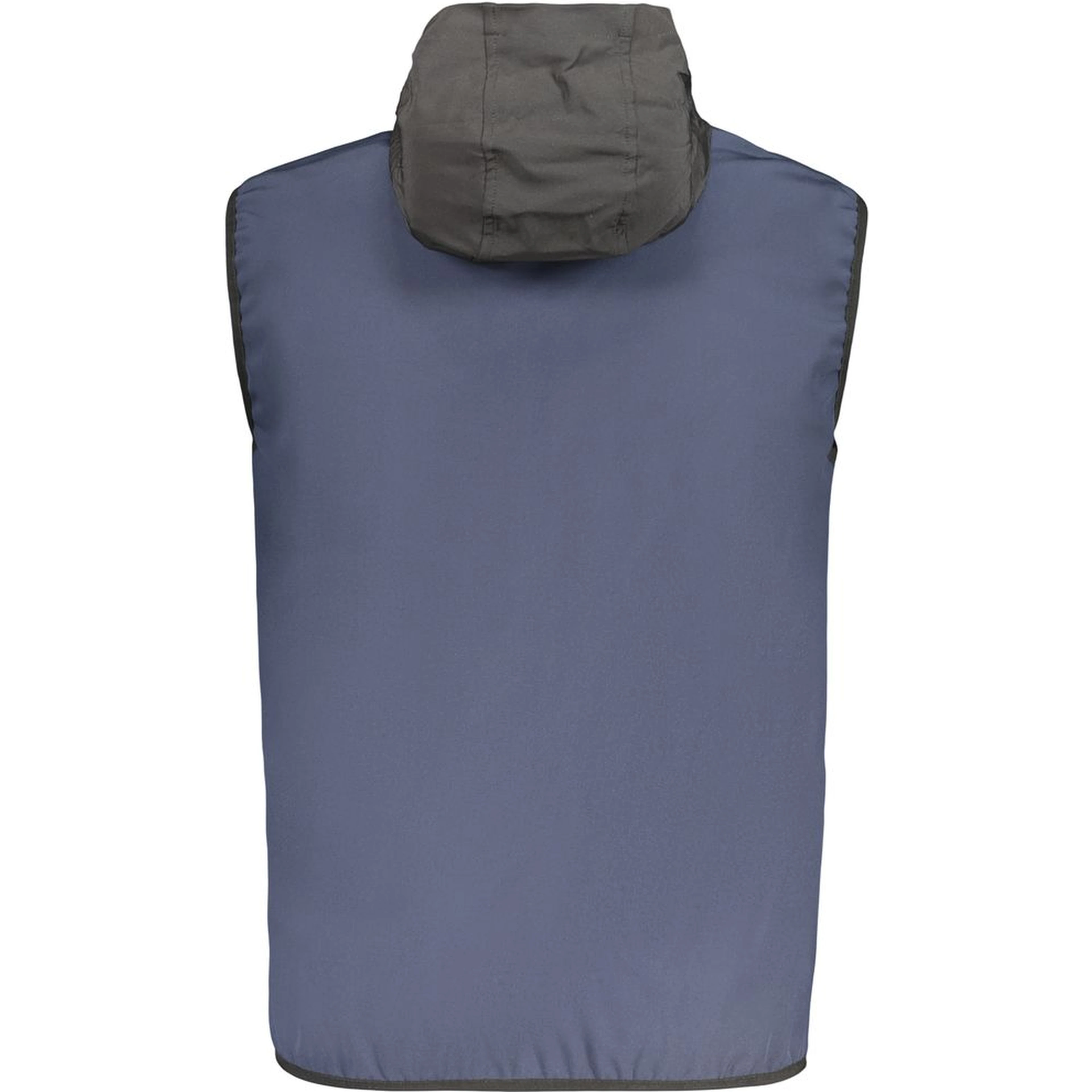 Blue Polyester Men's Vest