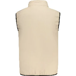 Brown Polyester Men's Vest