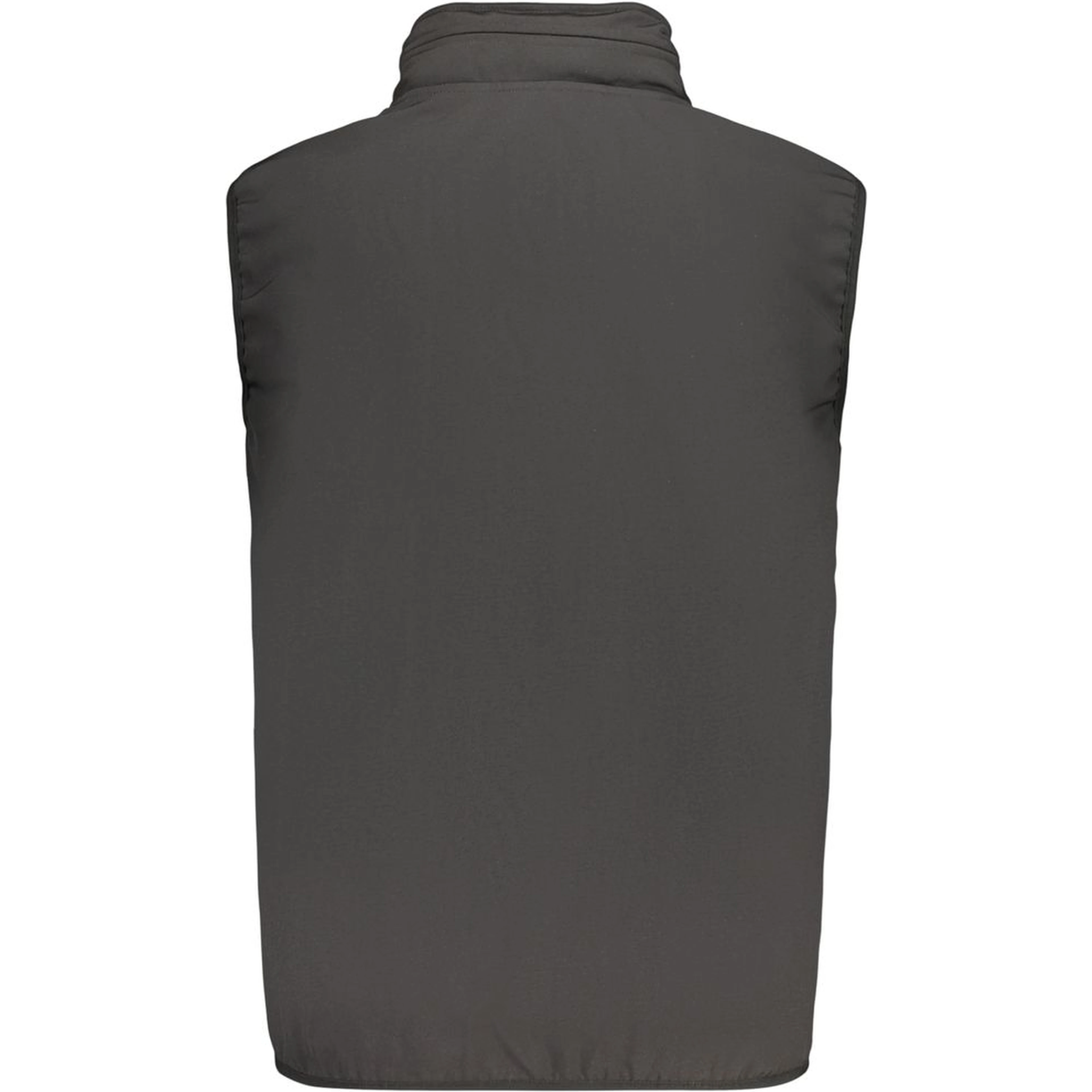 Black Polyester Mens Vest
