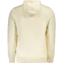 White Cotton Men's Sweatshirt