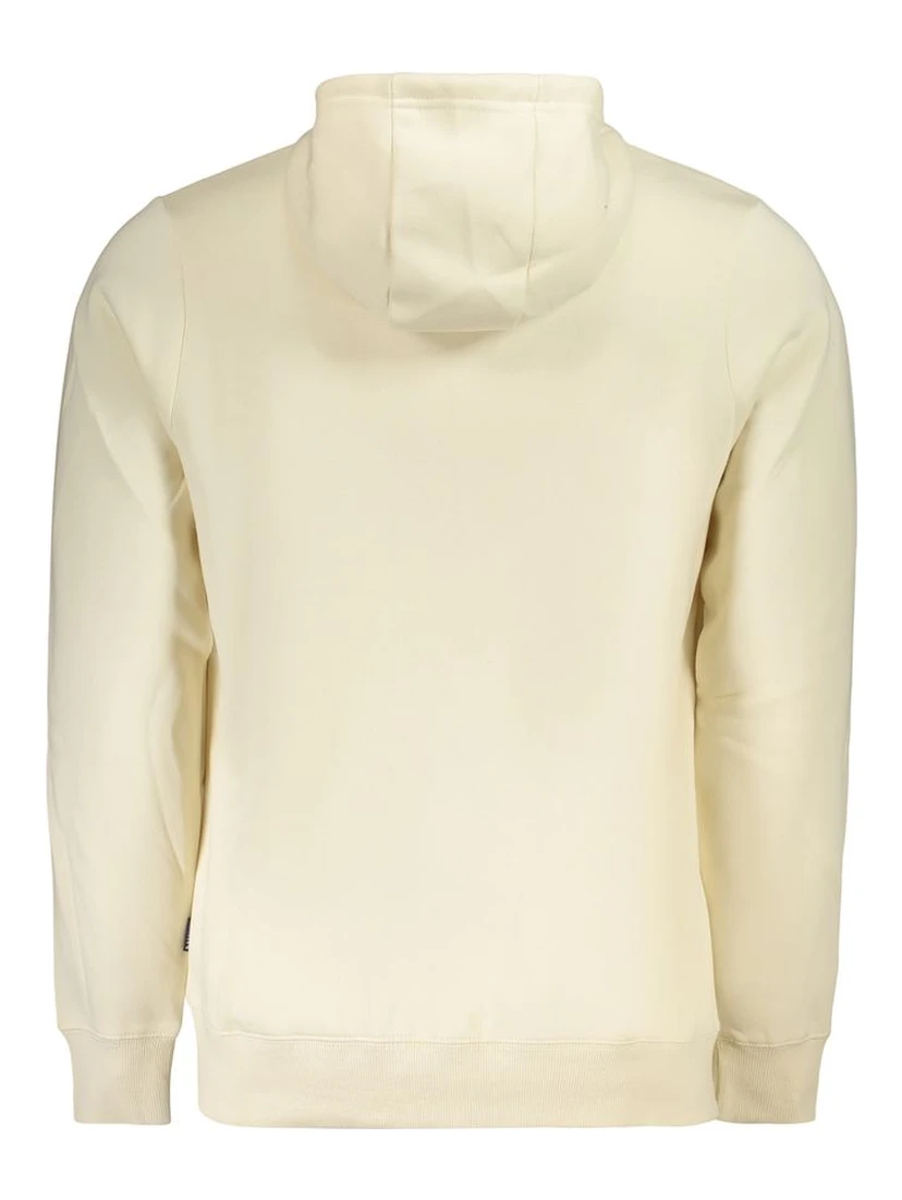 White Cotton Men's Sweatshirt