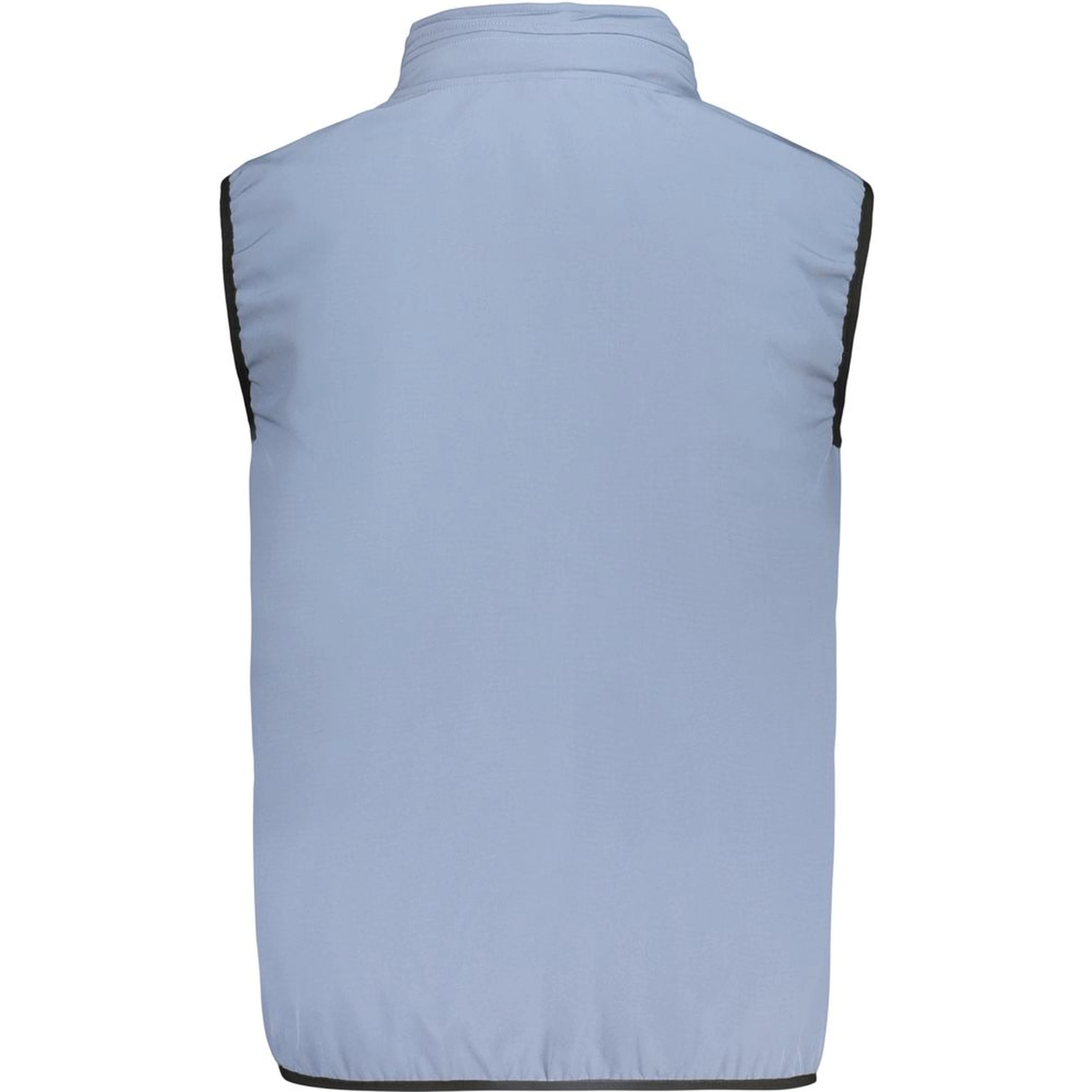 Azzurro Poliestere Mens Vest