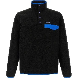 Black Polyester Cardigan