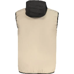 Brown Polyester Men's Vest
