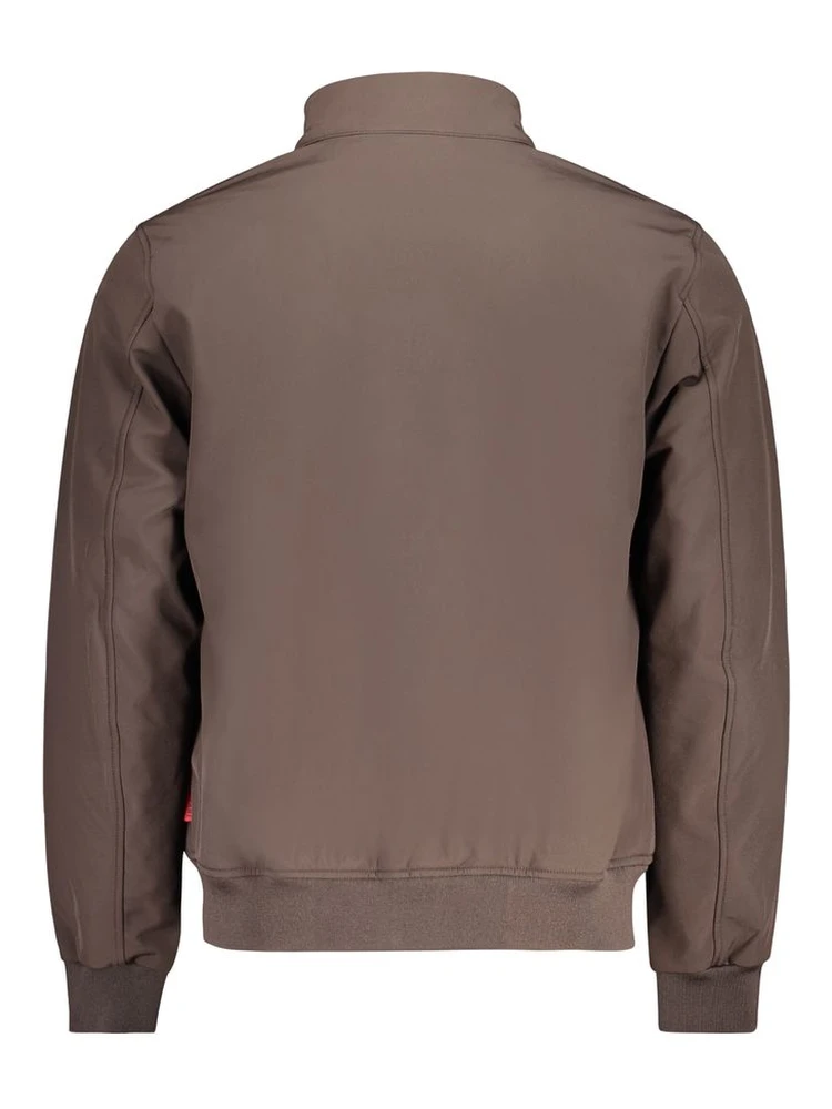 Brown Polyester Men's Jacket alternative