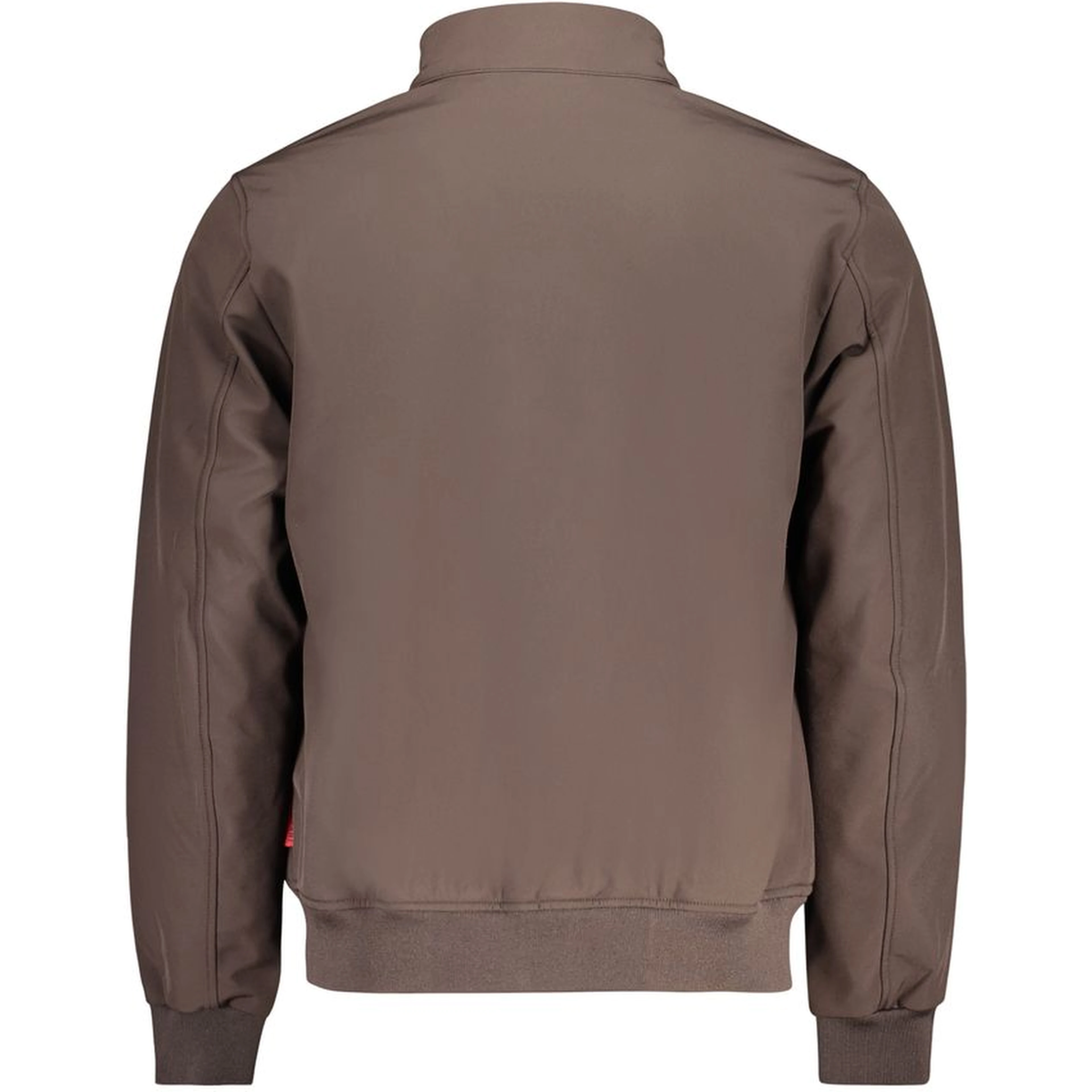 Brown Polyester Men's Jacket