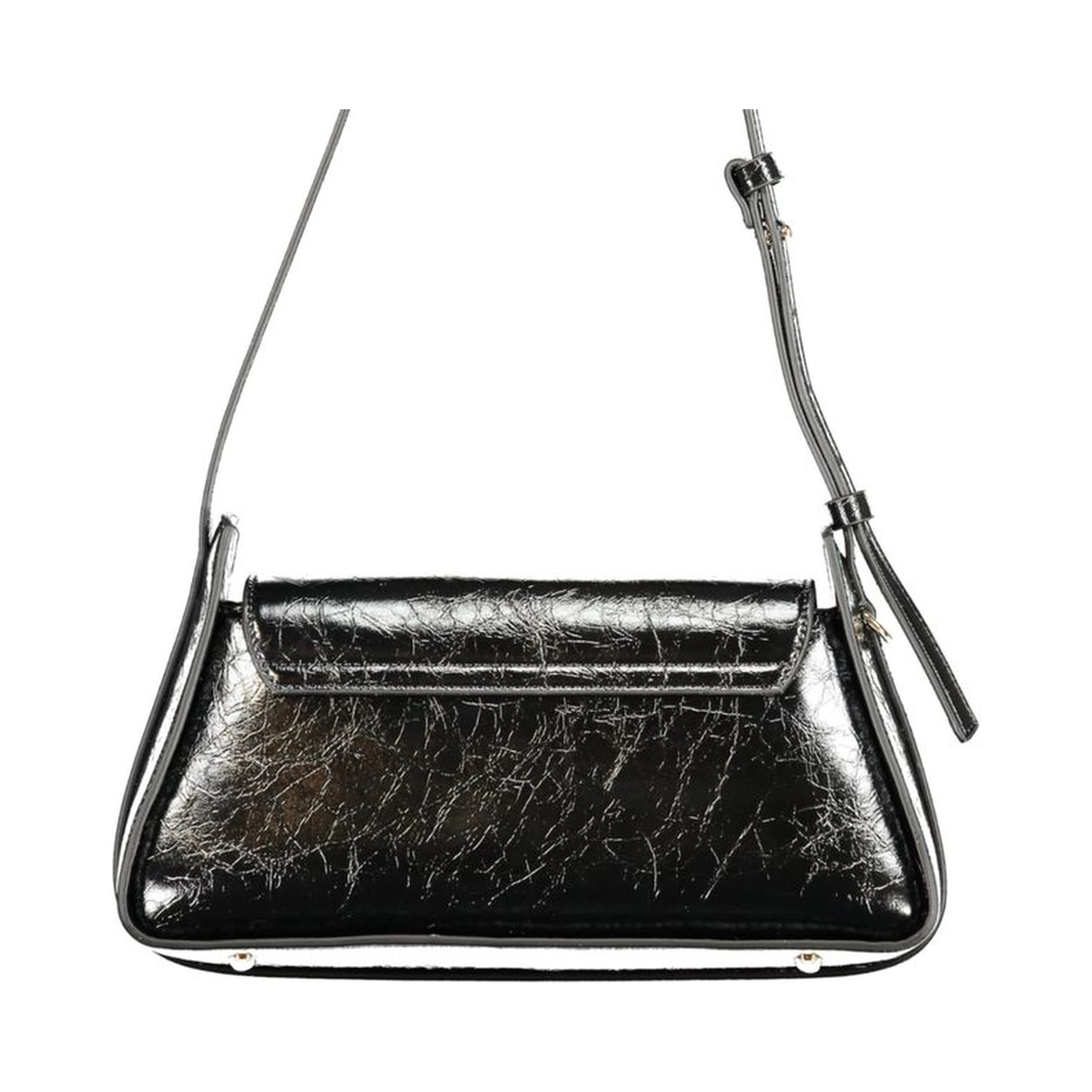 Nero Poliuretano Donna Bag