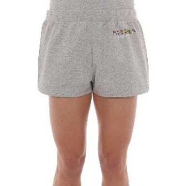 Gray Cotton Bermuda Shorts
