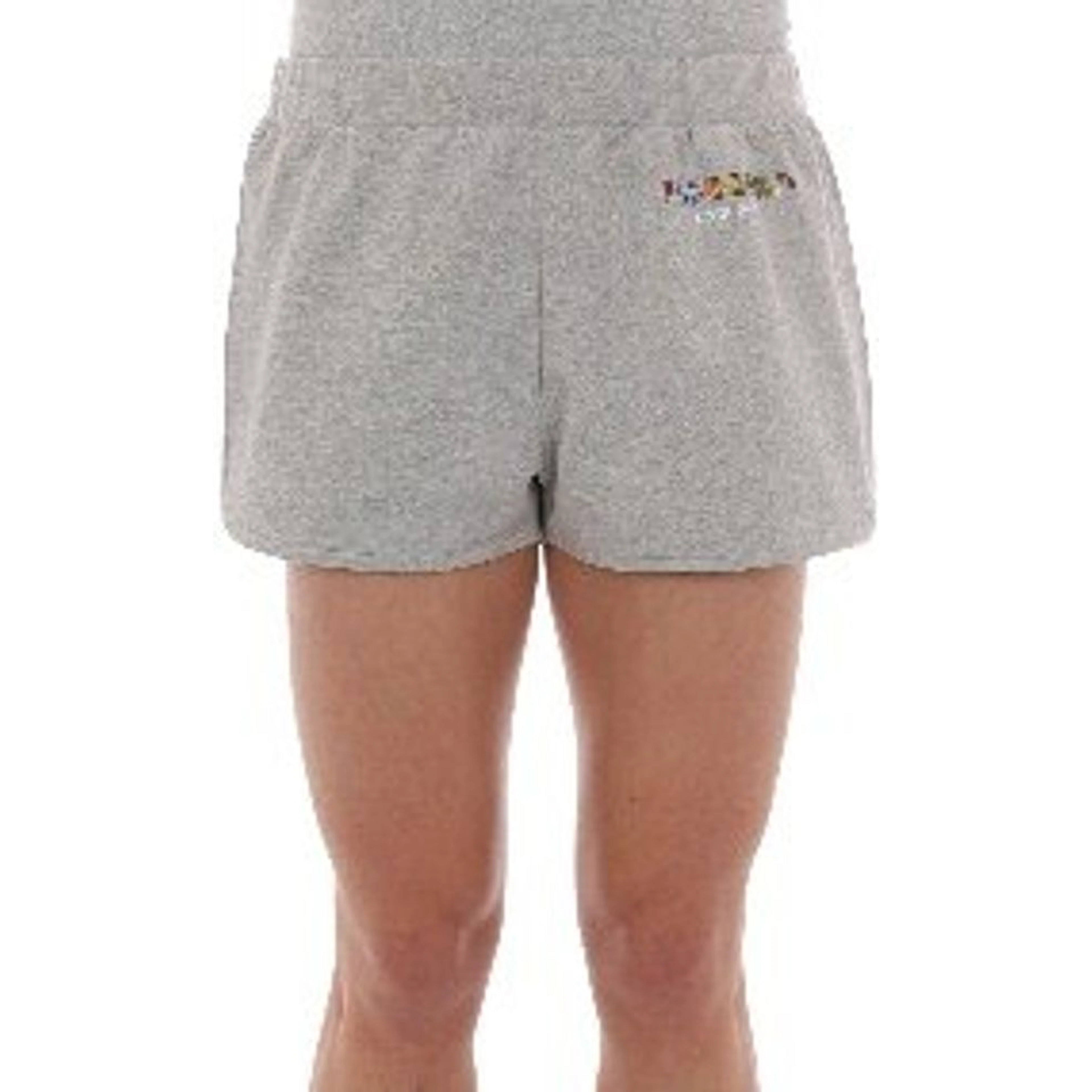 Gray Cotton Bermuda Shorts