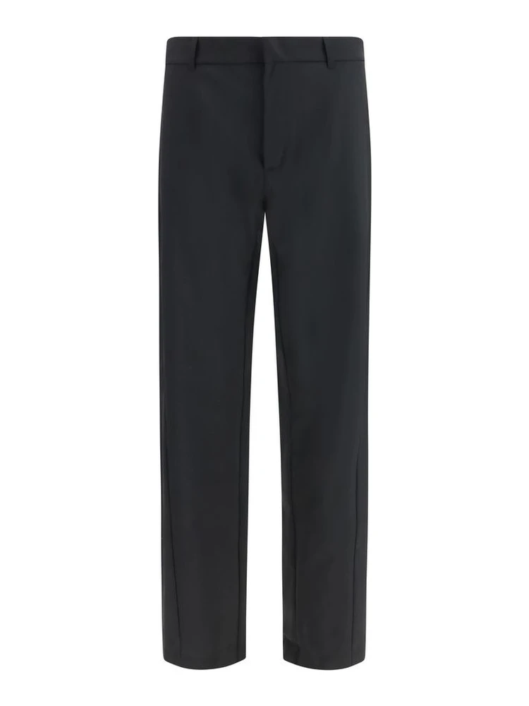 Black Polyester Pants