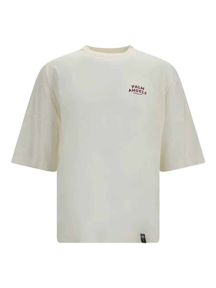 Beige Cotton T-Shirt