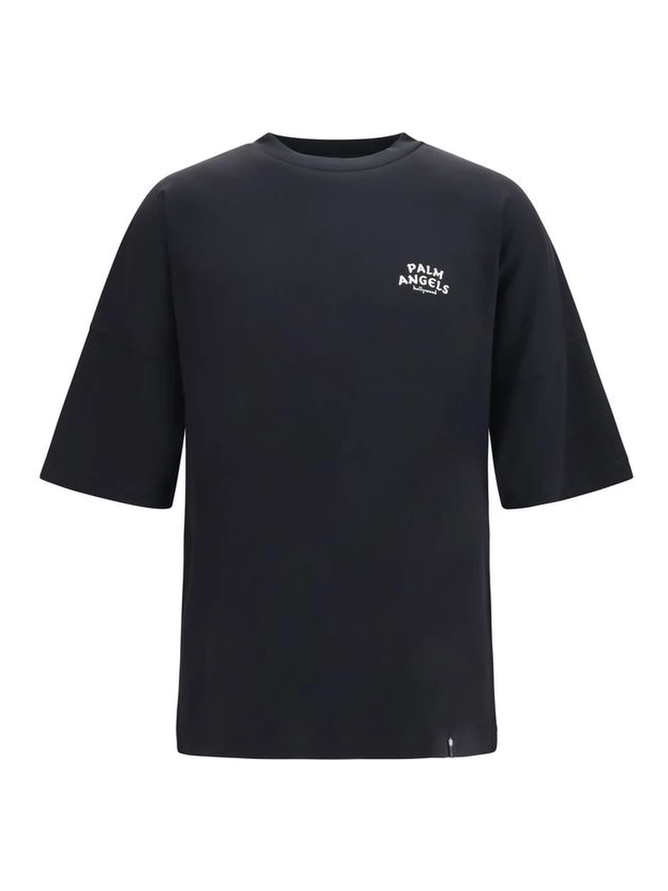 Black Cotton T-Shirt