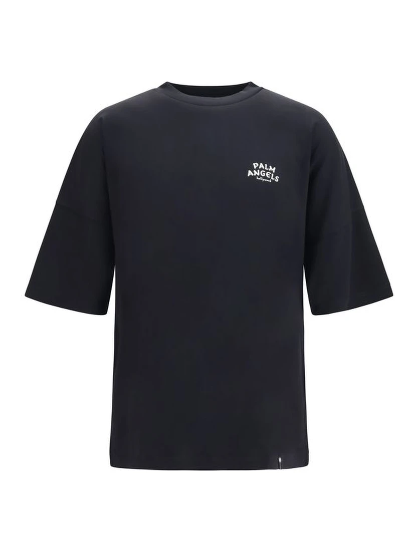 Black Cotton T-Shirt
