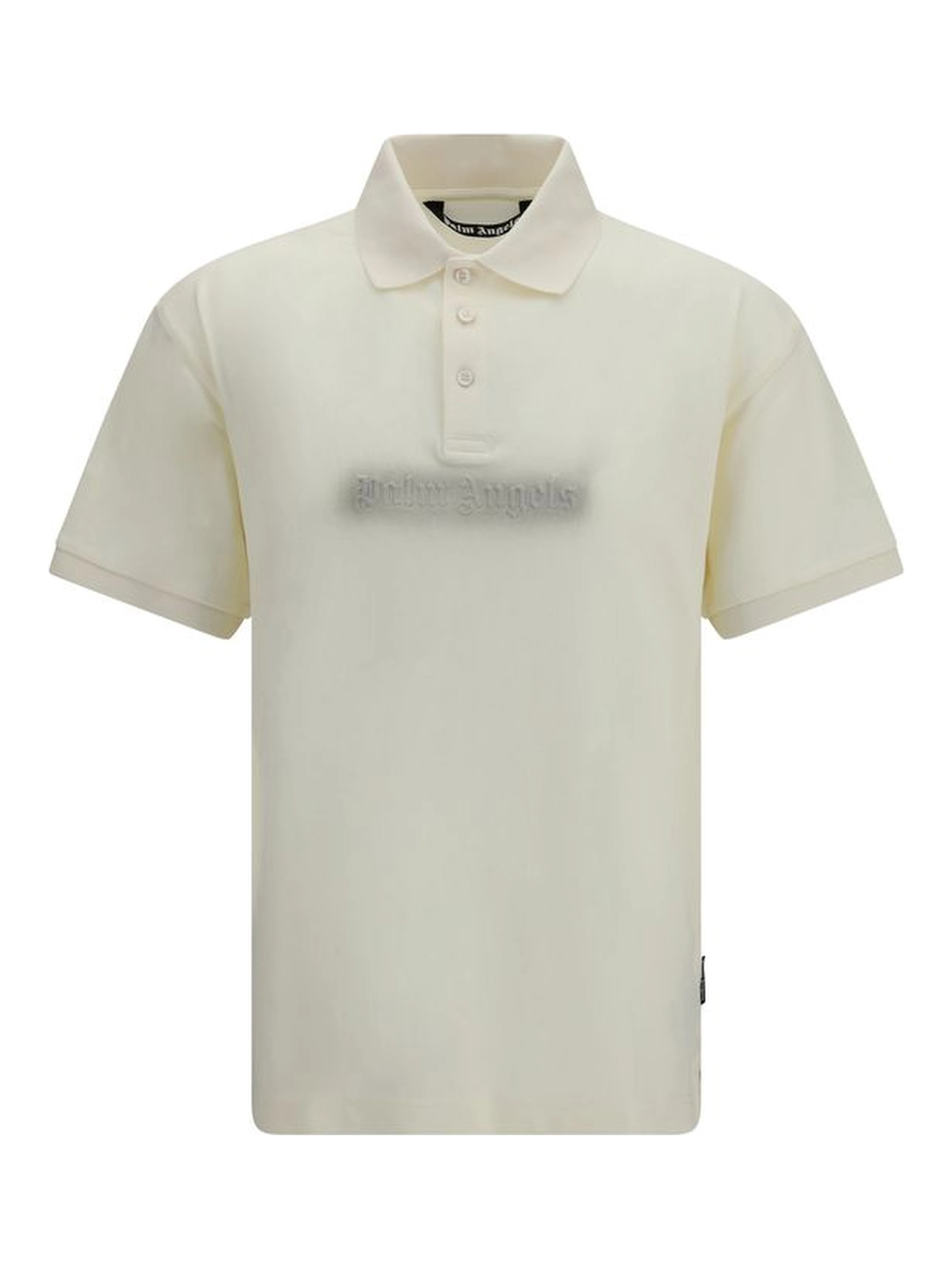 Beige Cotton Polo Shirt