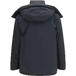 Black Goose Down Shell Jacket