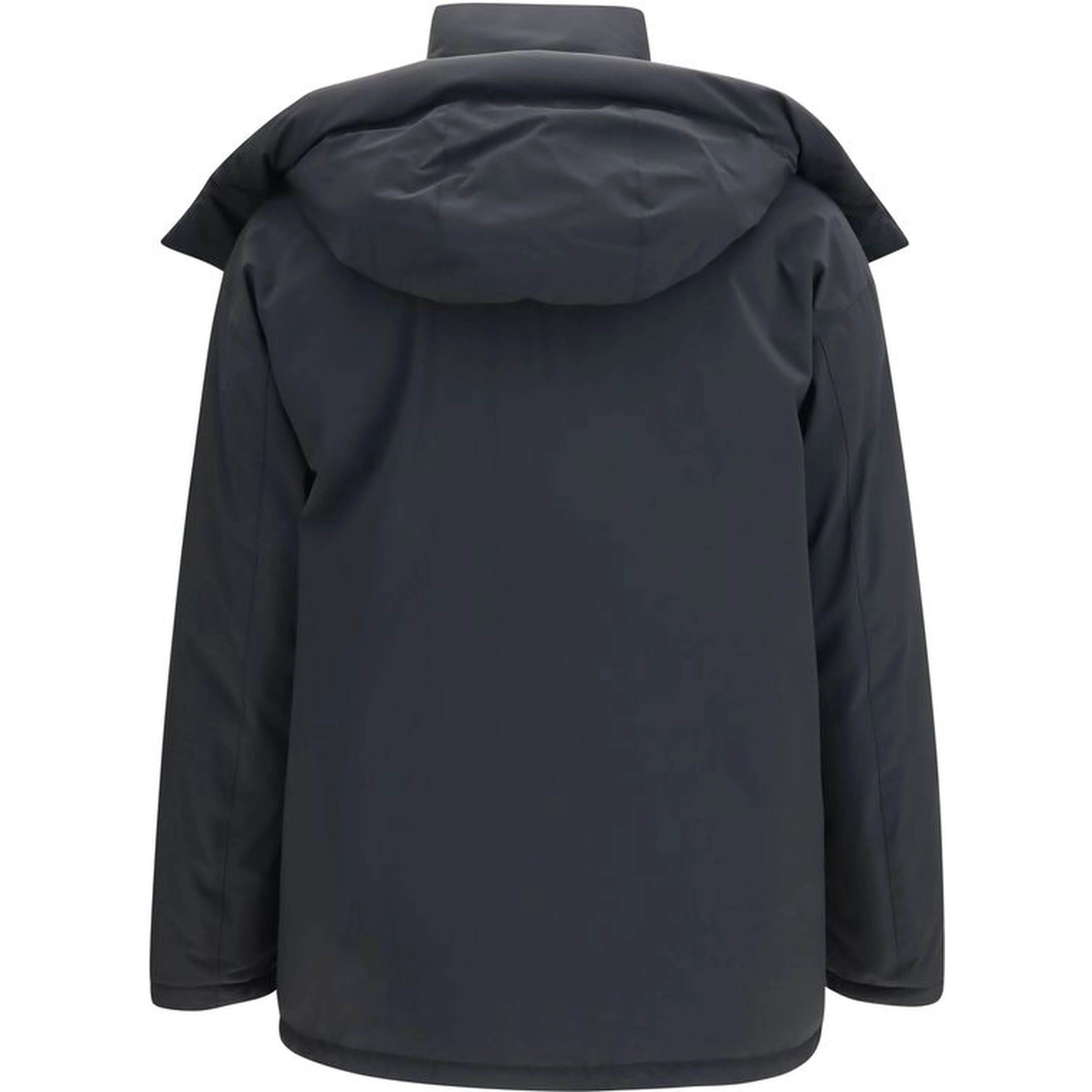 Black Goose Down Shell Jacket