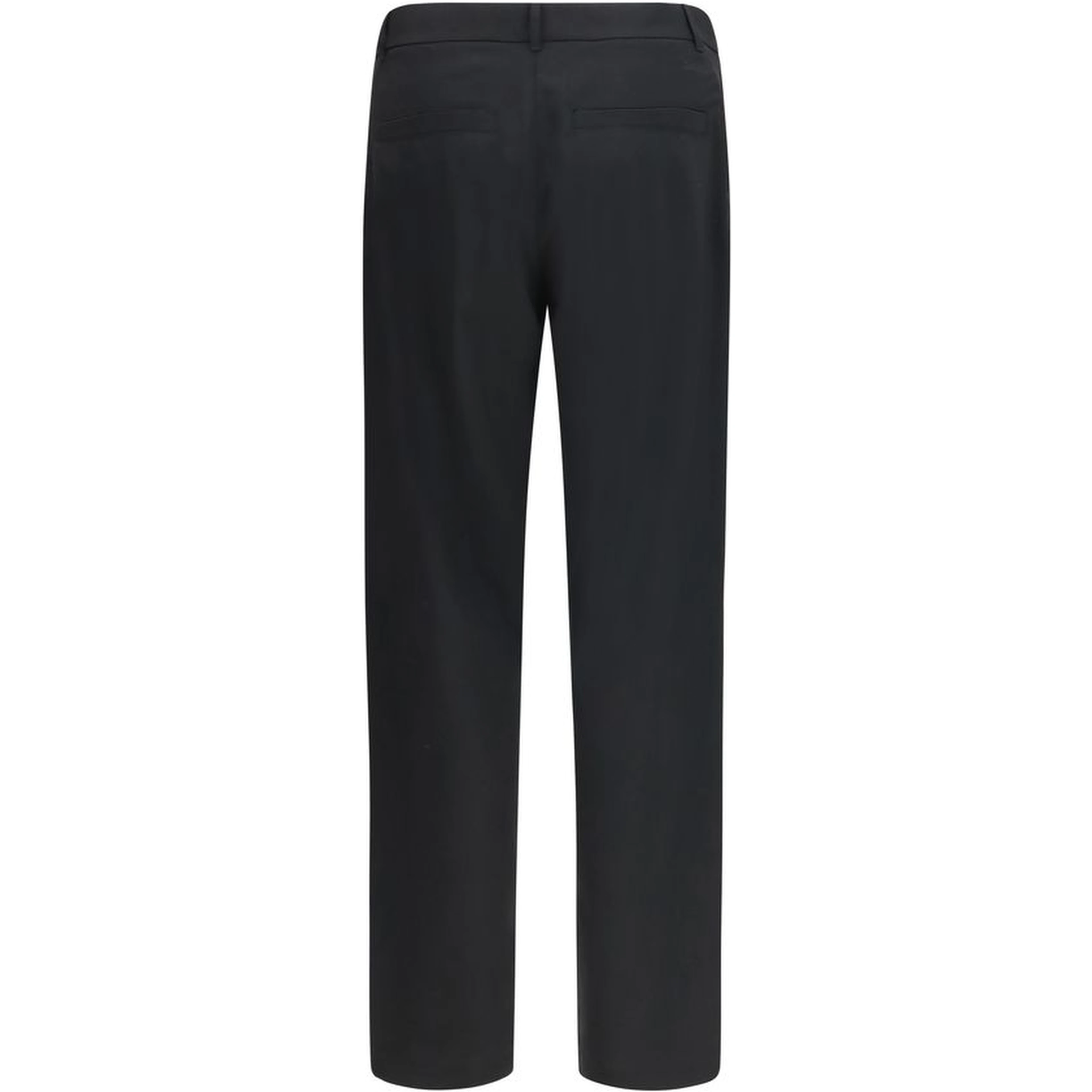 Black Polyester Pants