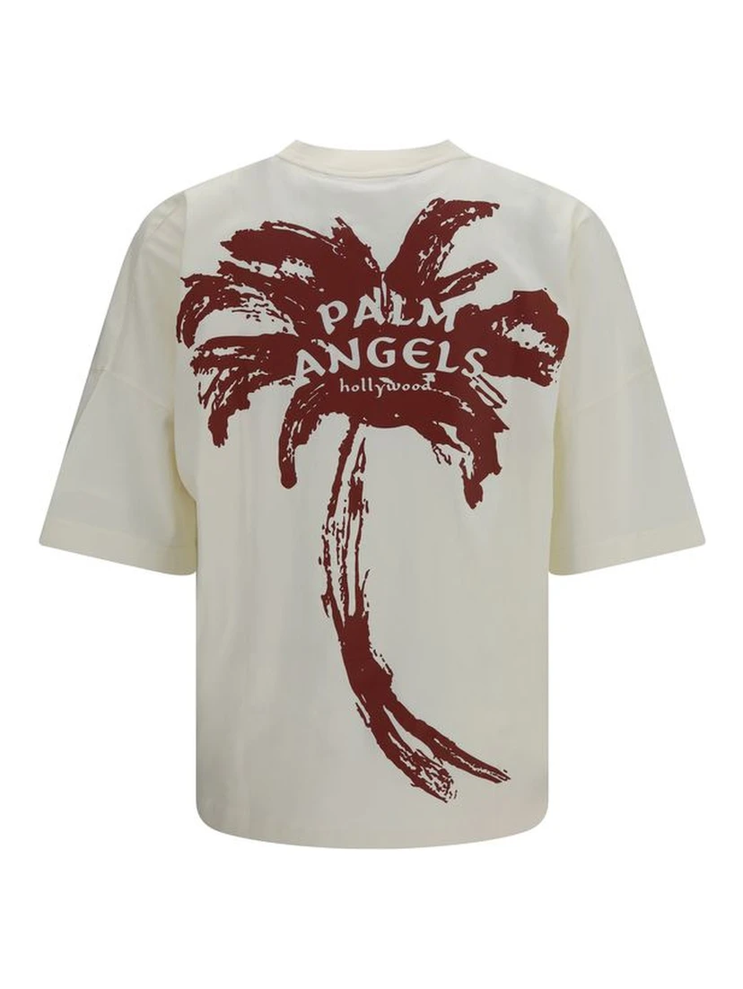 Beige Cotton T-Shirt