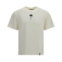 Beige Cotton T-Shirt
