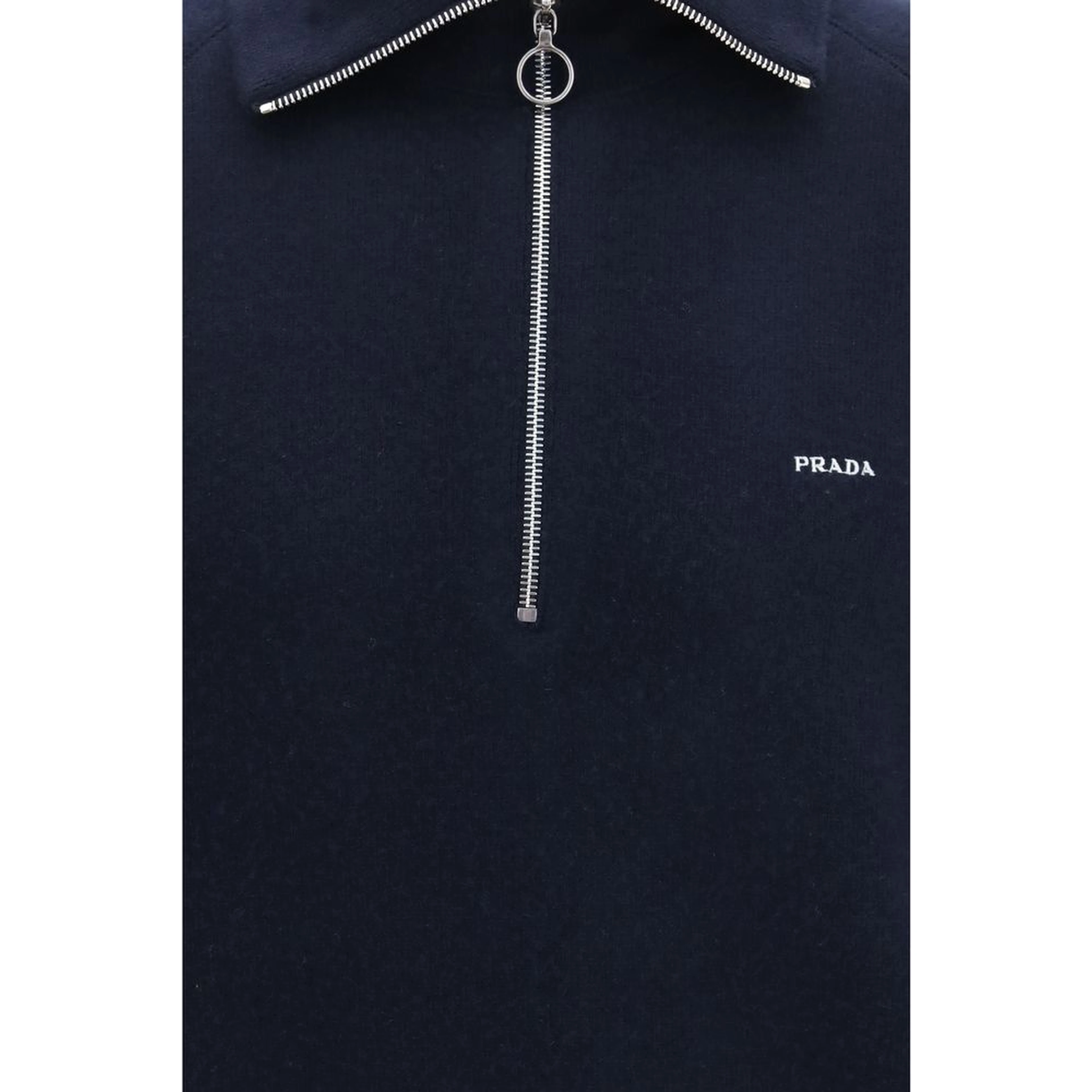 Blue Wool Oves Aries Polo Shirt