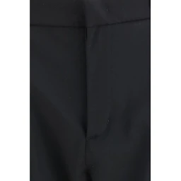 Black Polyester Pants