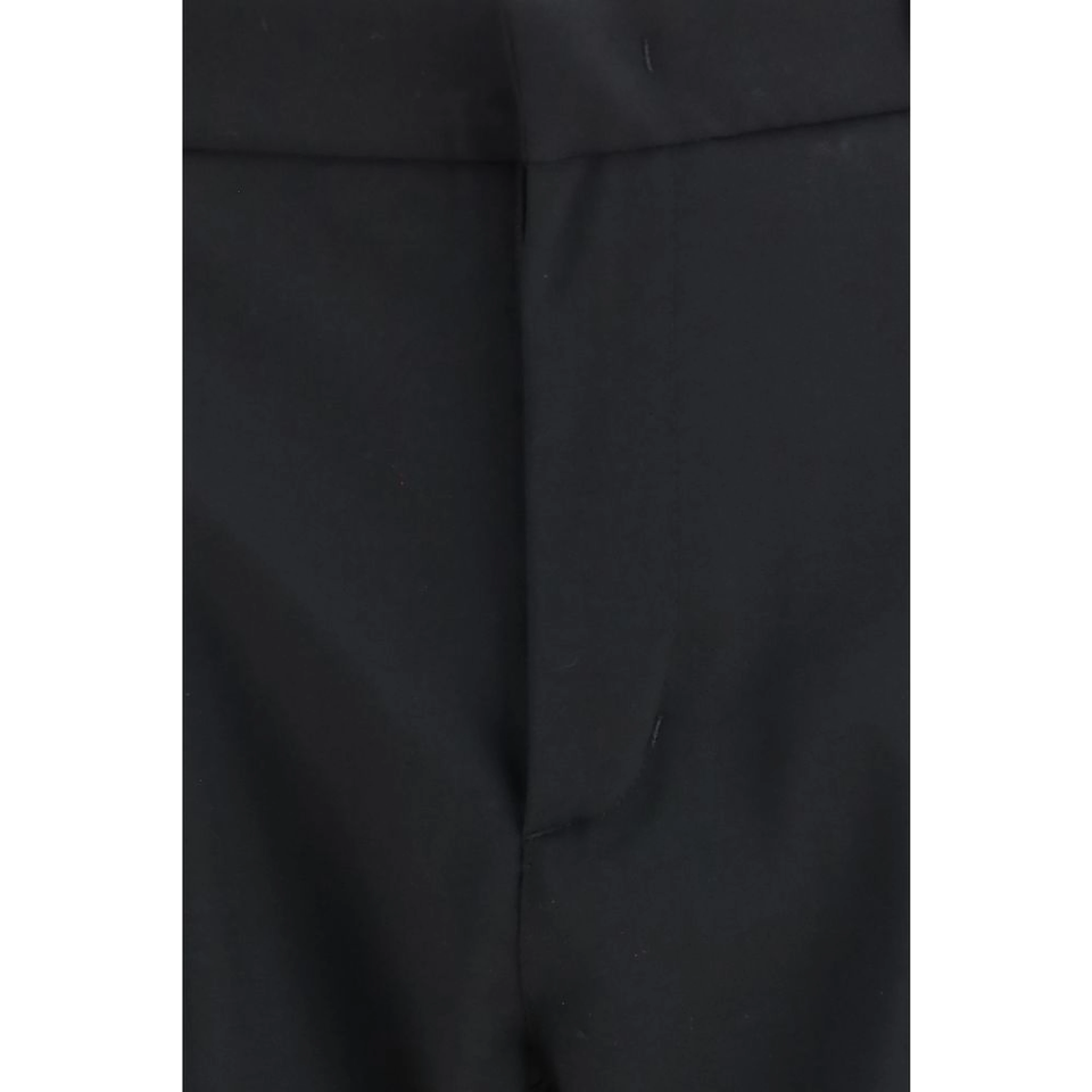 Black Polyester Pants