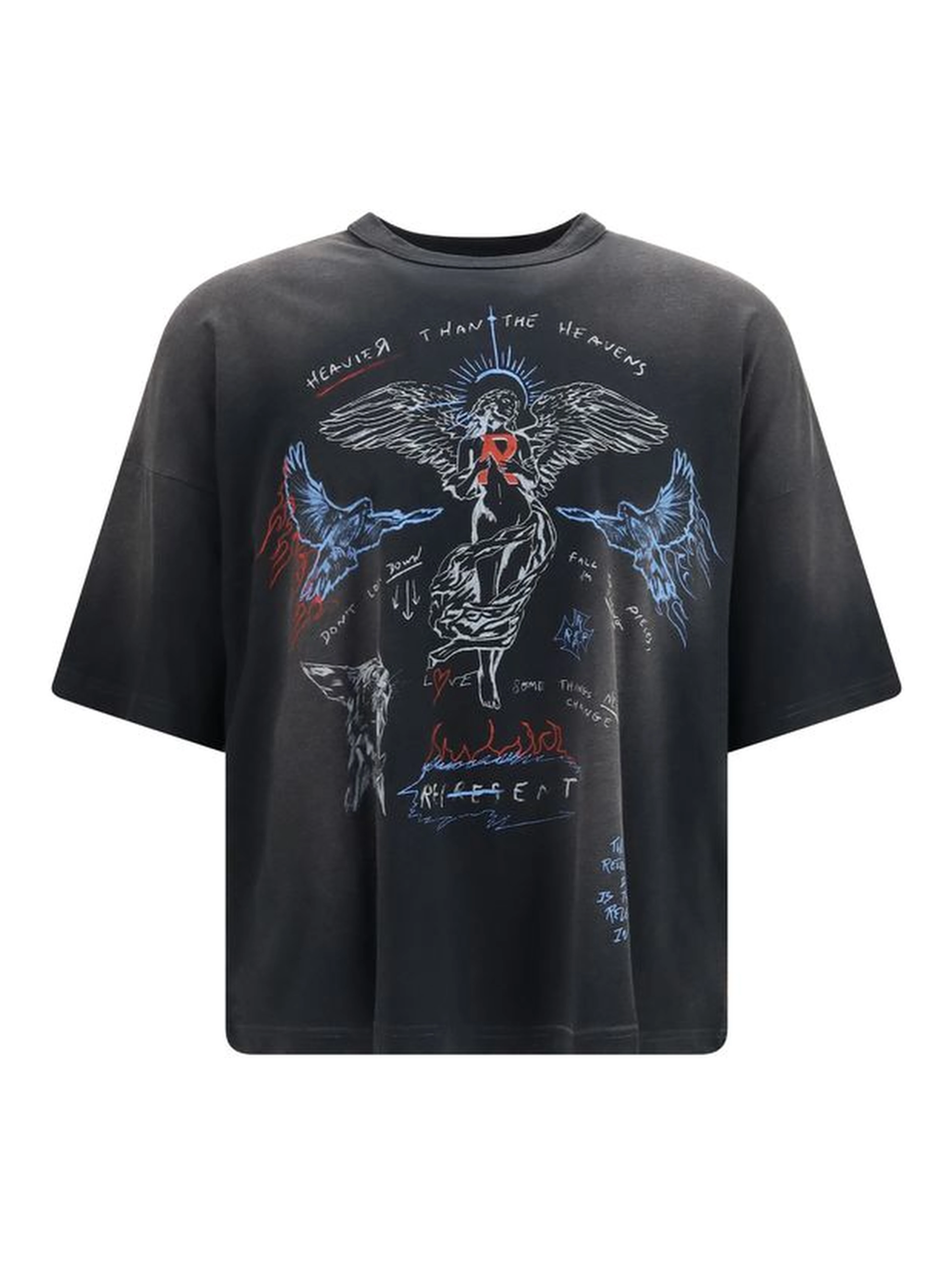 Black Cotton T-Shirt