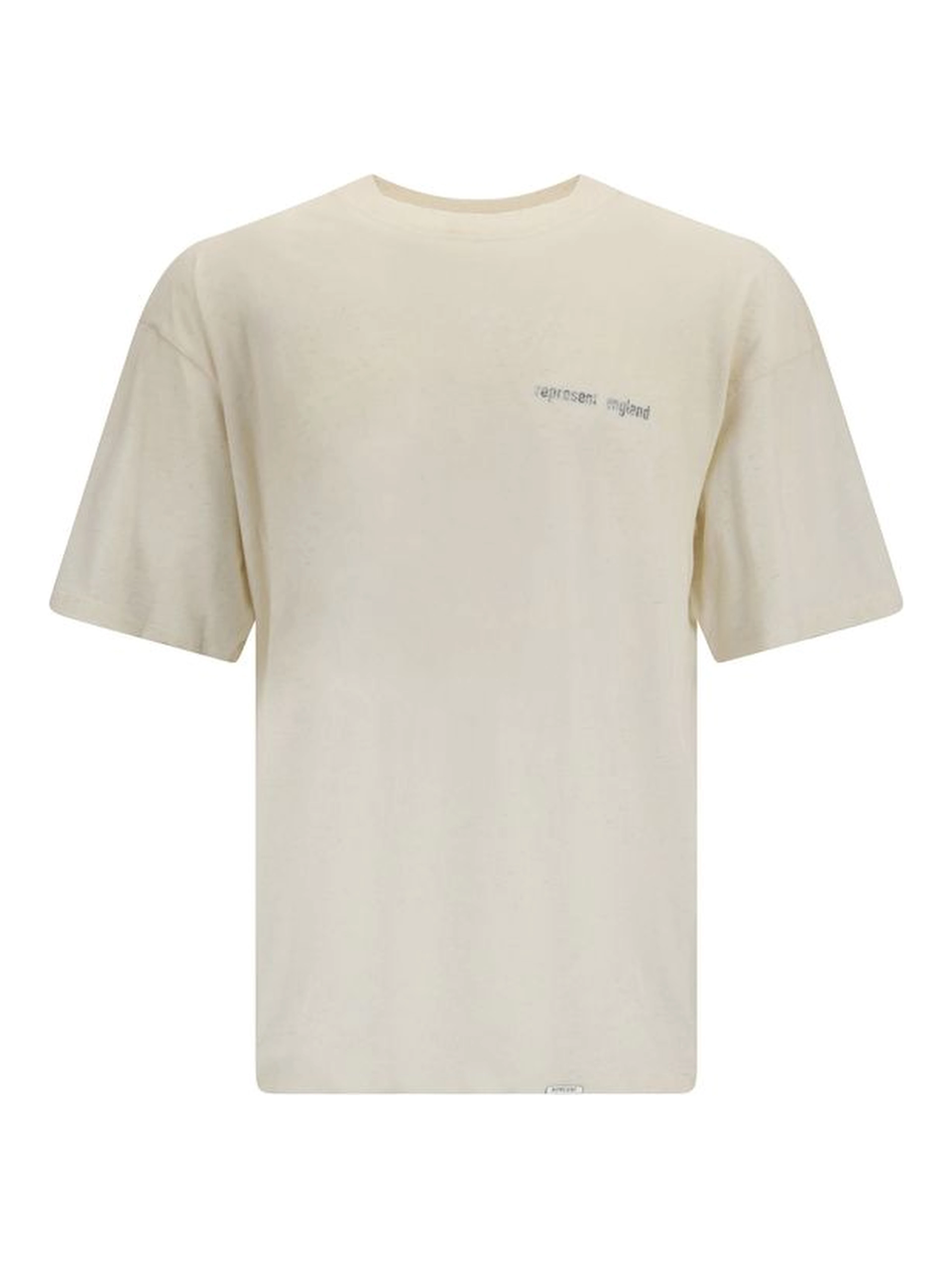 Beige Cotton T-Shirt