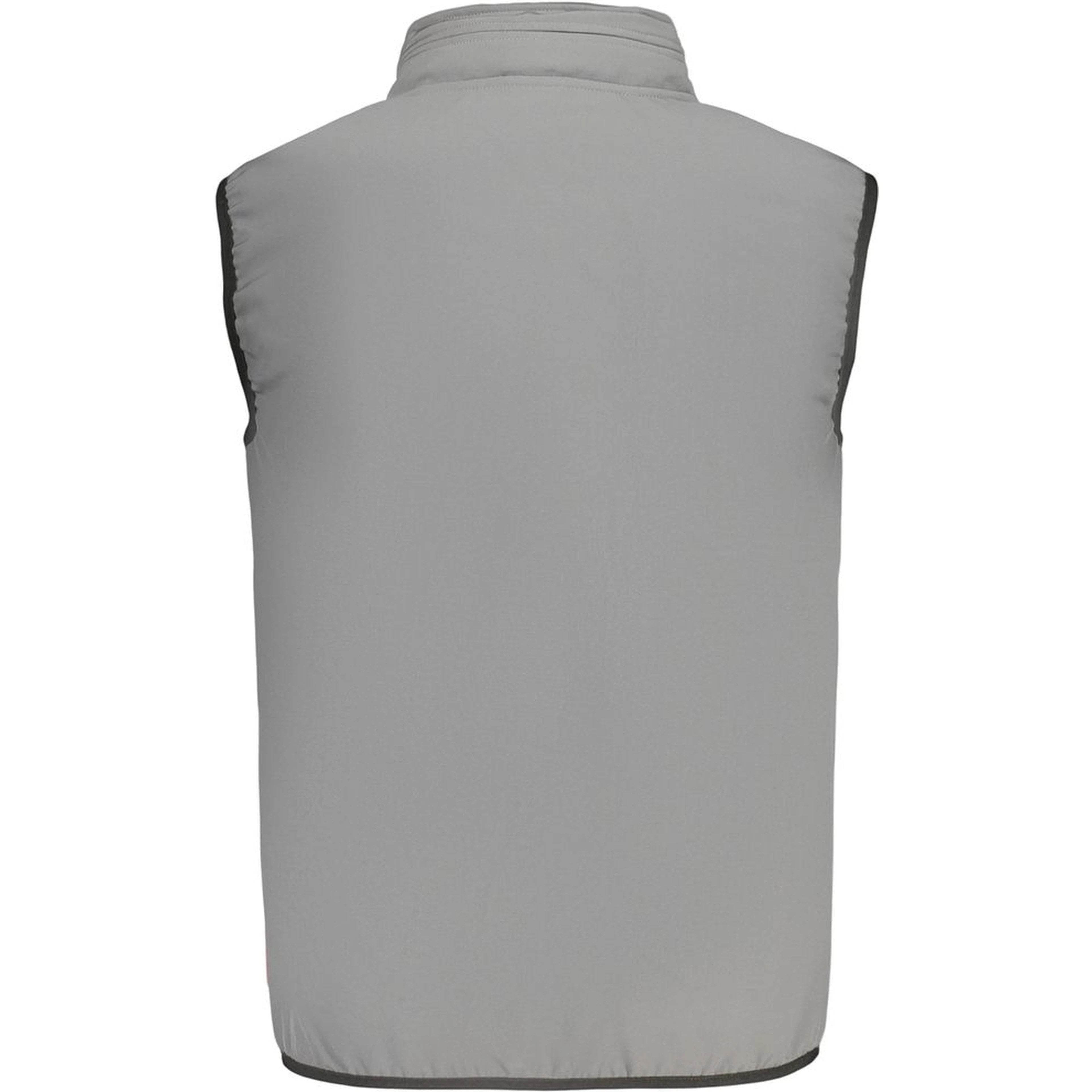 Gray Polyester Men's Vest