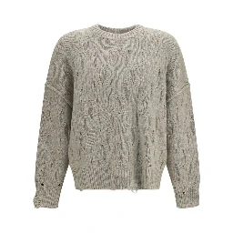 Beige Wool Oves Aries Sweatshirt