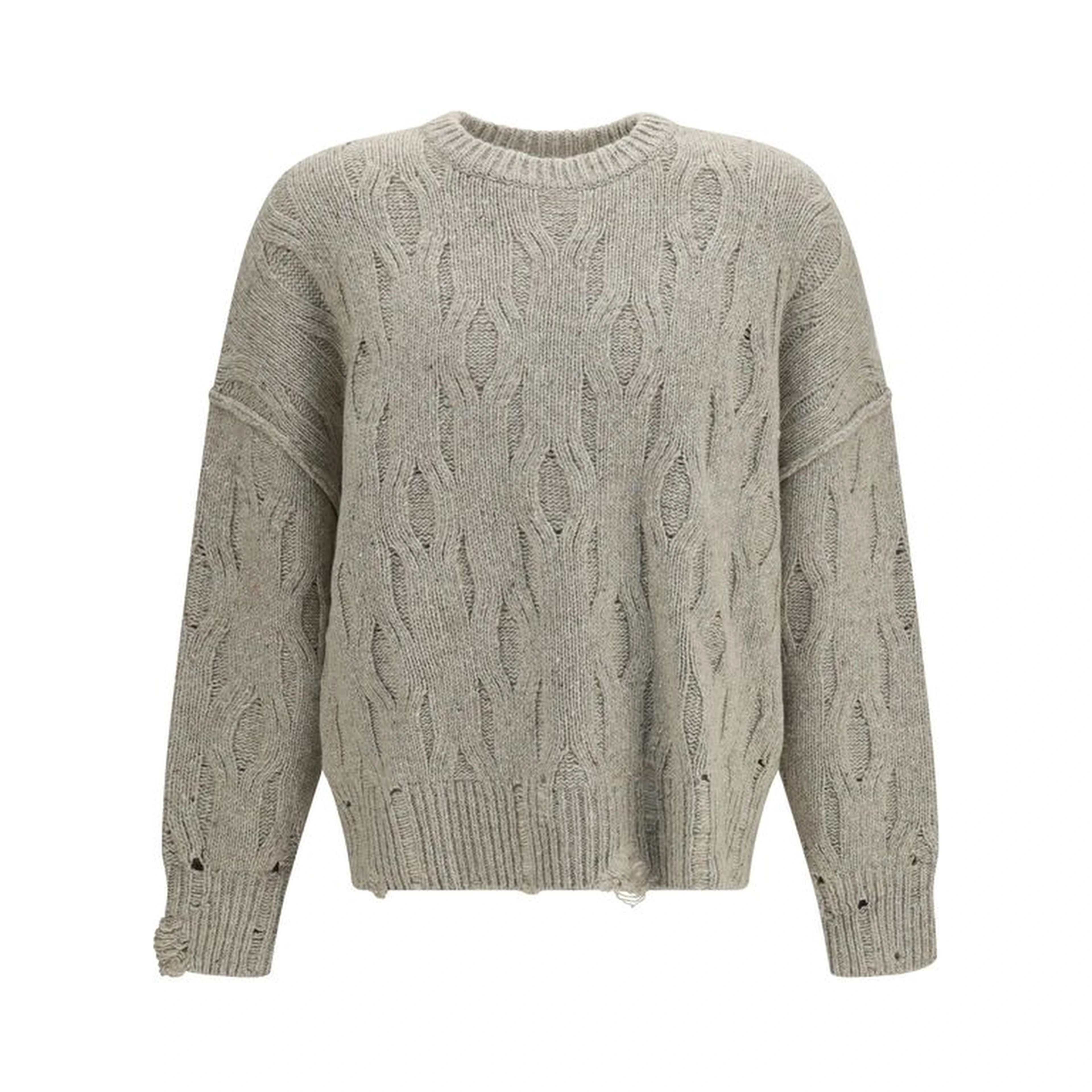 Beige Wool Oves Aries Sweatshirt