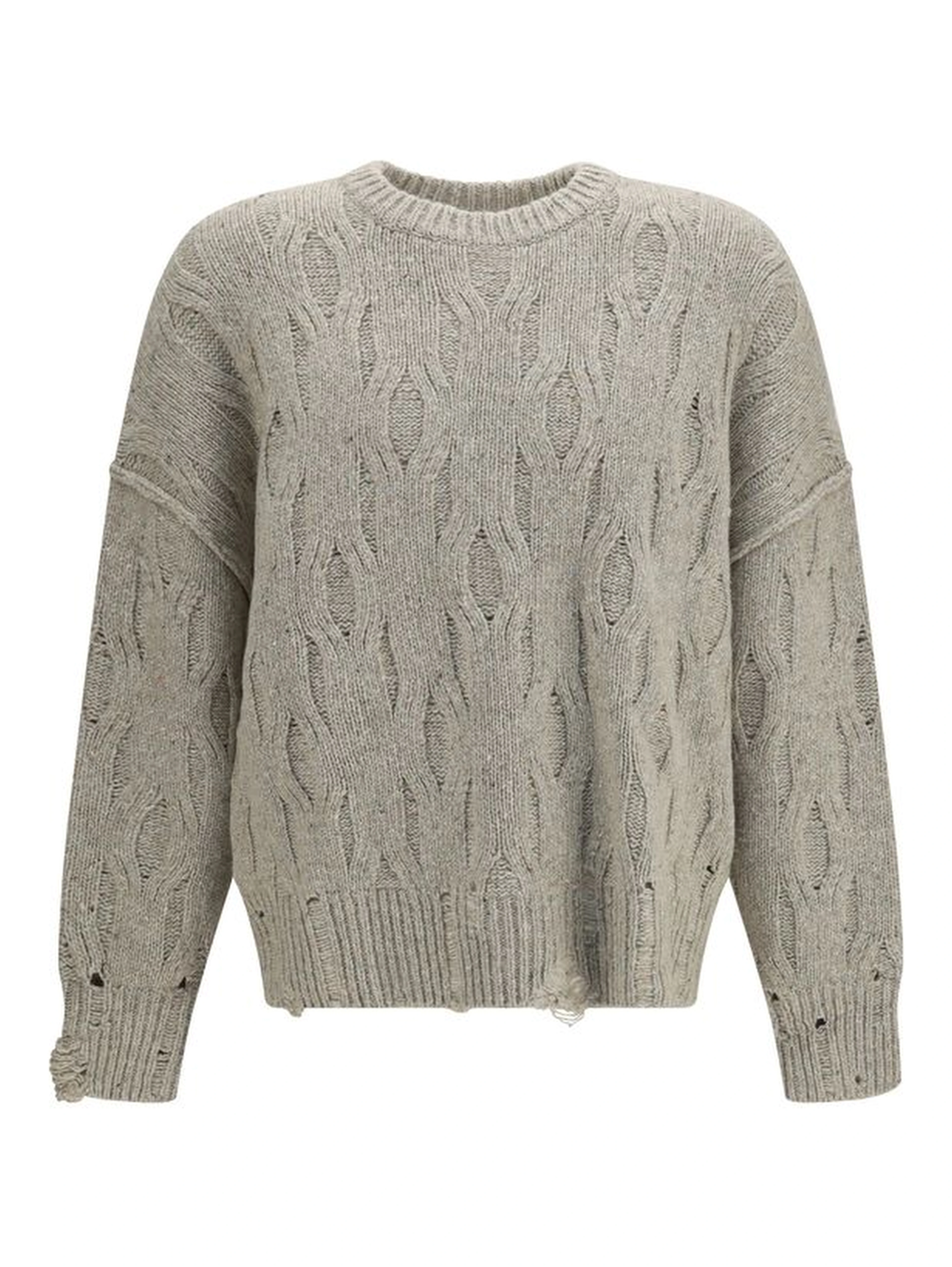 Beige Wool Oves Aries Sweatshirt