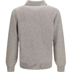 Gray Cashmere Sweatshirt