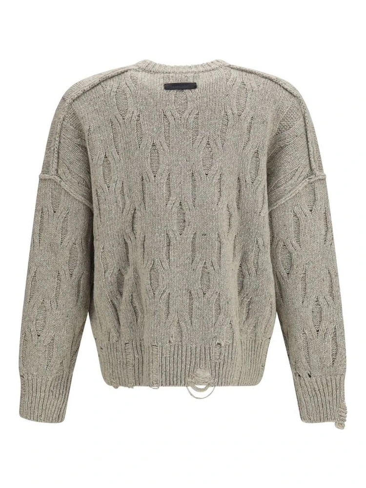 Beige Wool Oves Aries Sweatshirt alternative