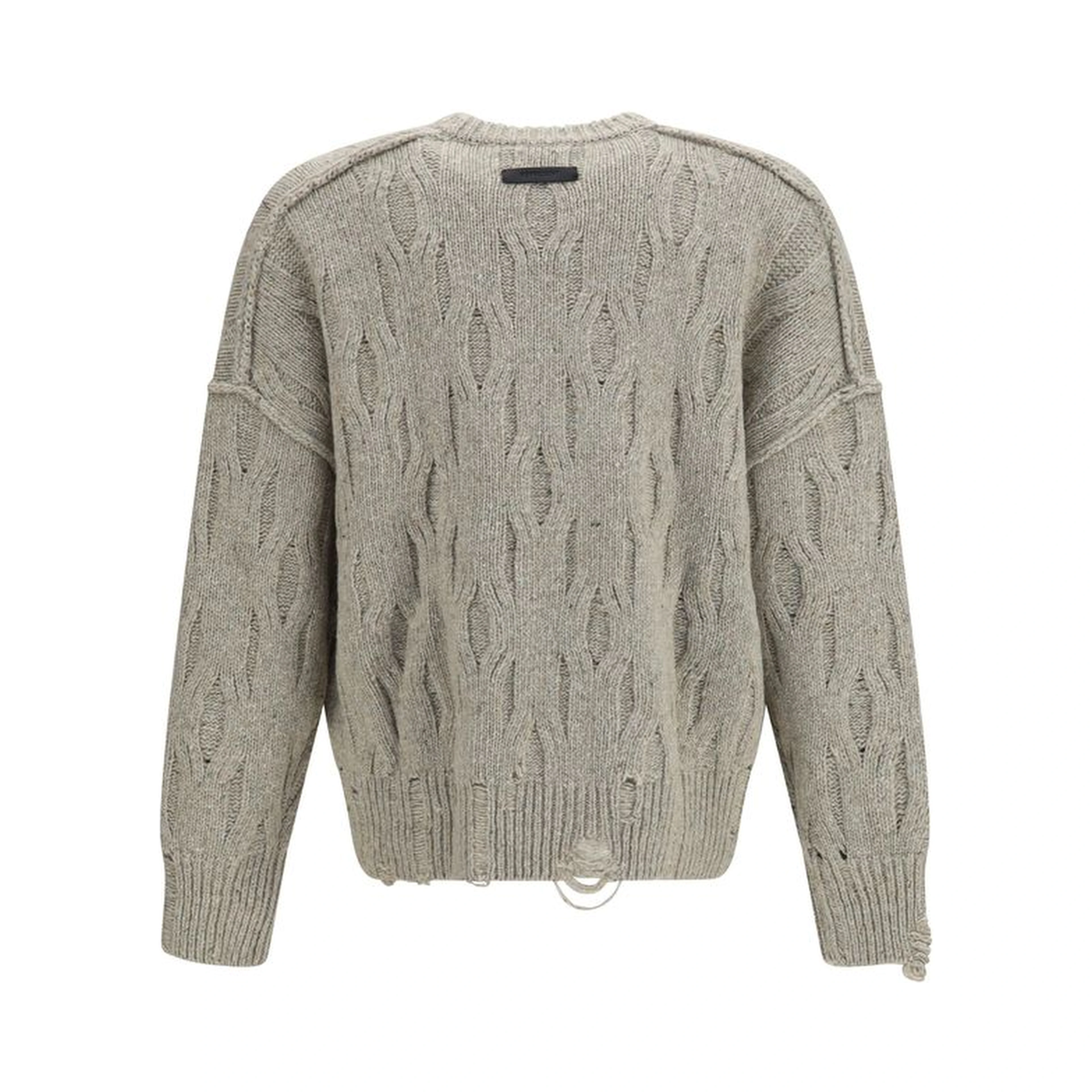 Beige Wool Oves Aries Sweatshirt