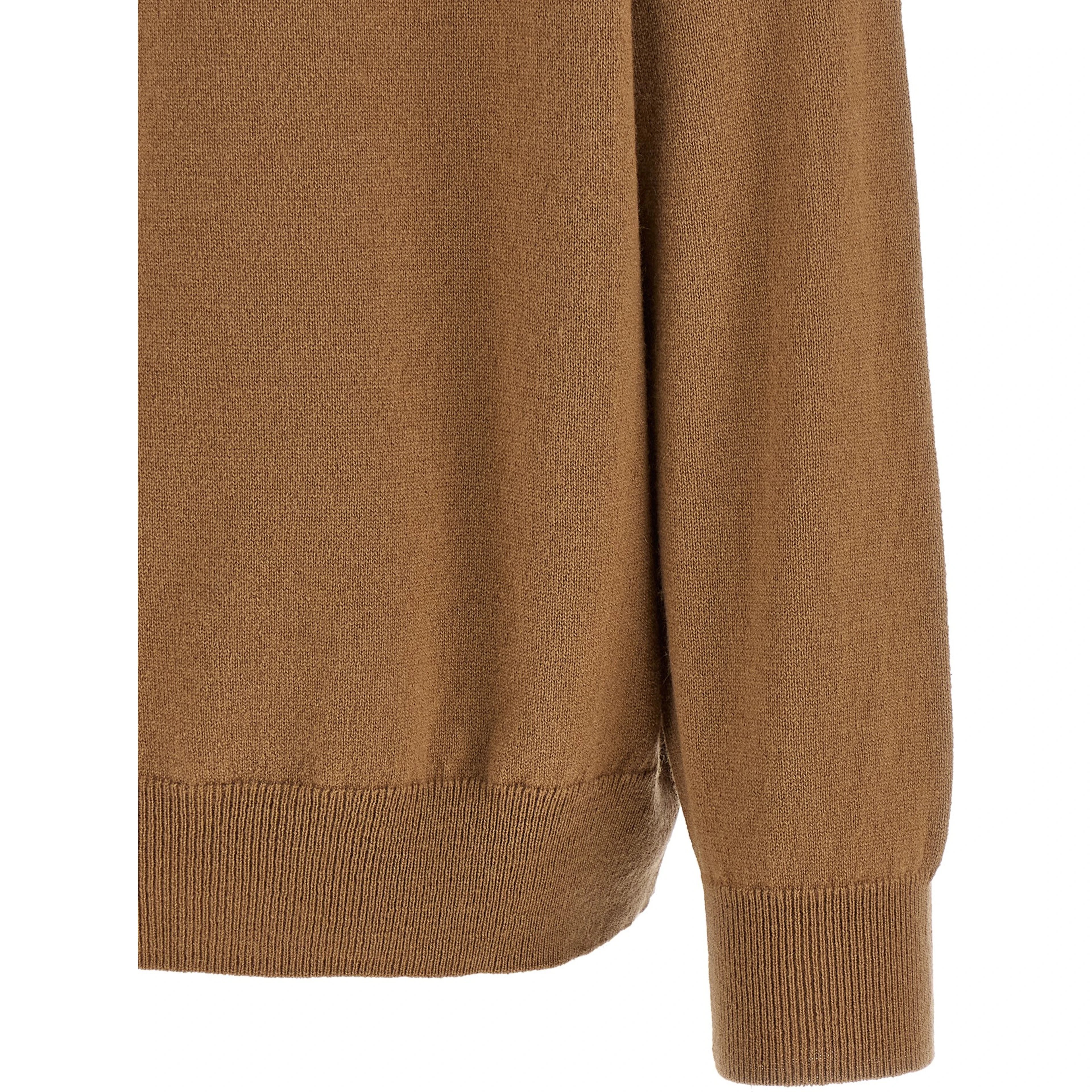 Beige Cashmere Cardigan