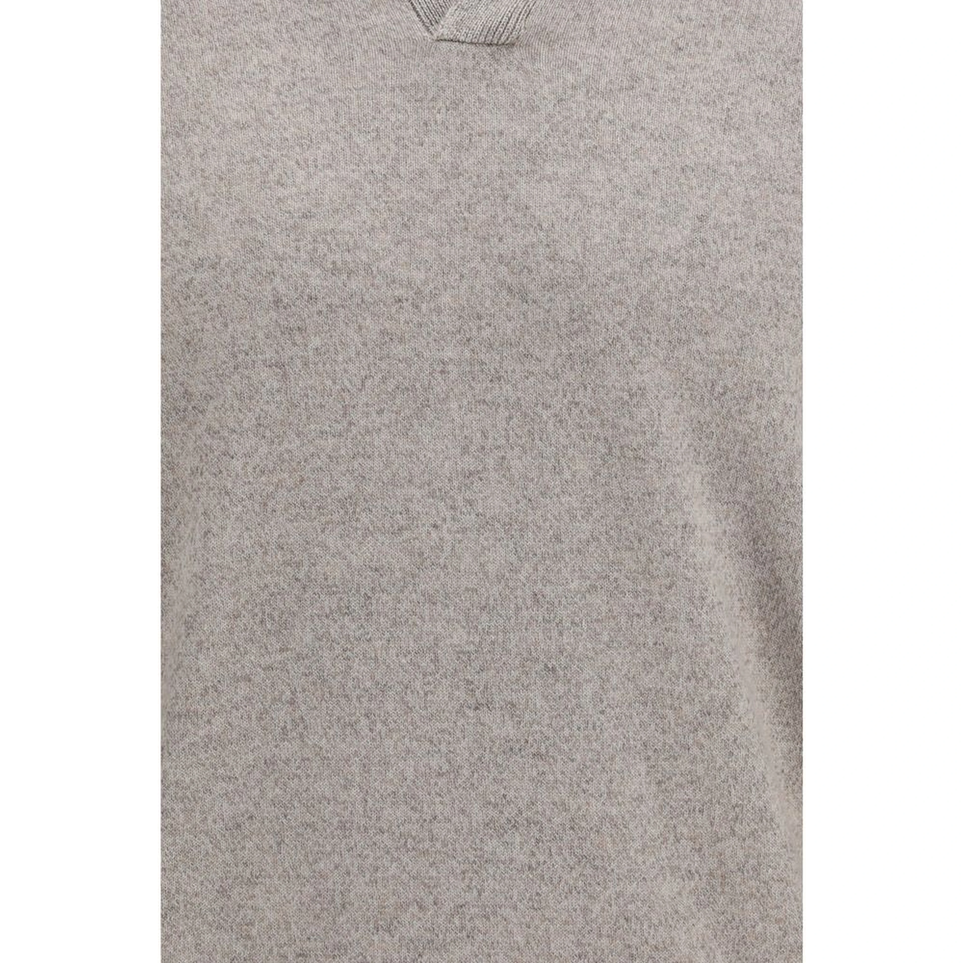Gray Cashmere Sweatshirt