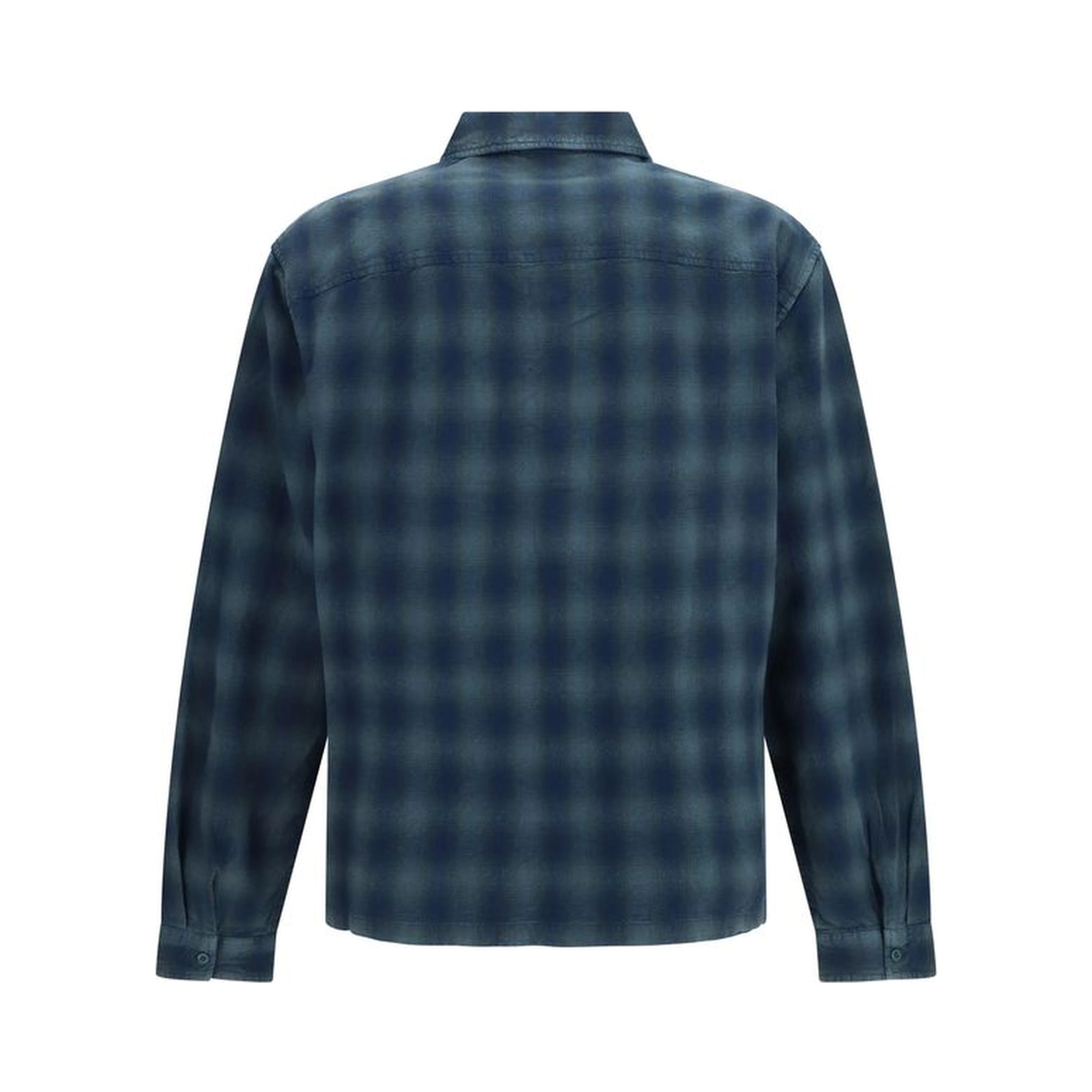 Bicolor Cotton Pattern Shirt