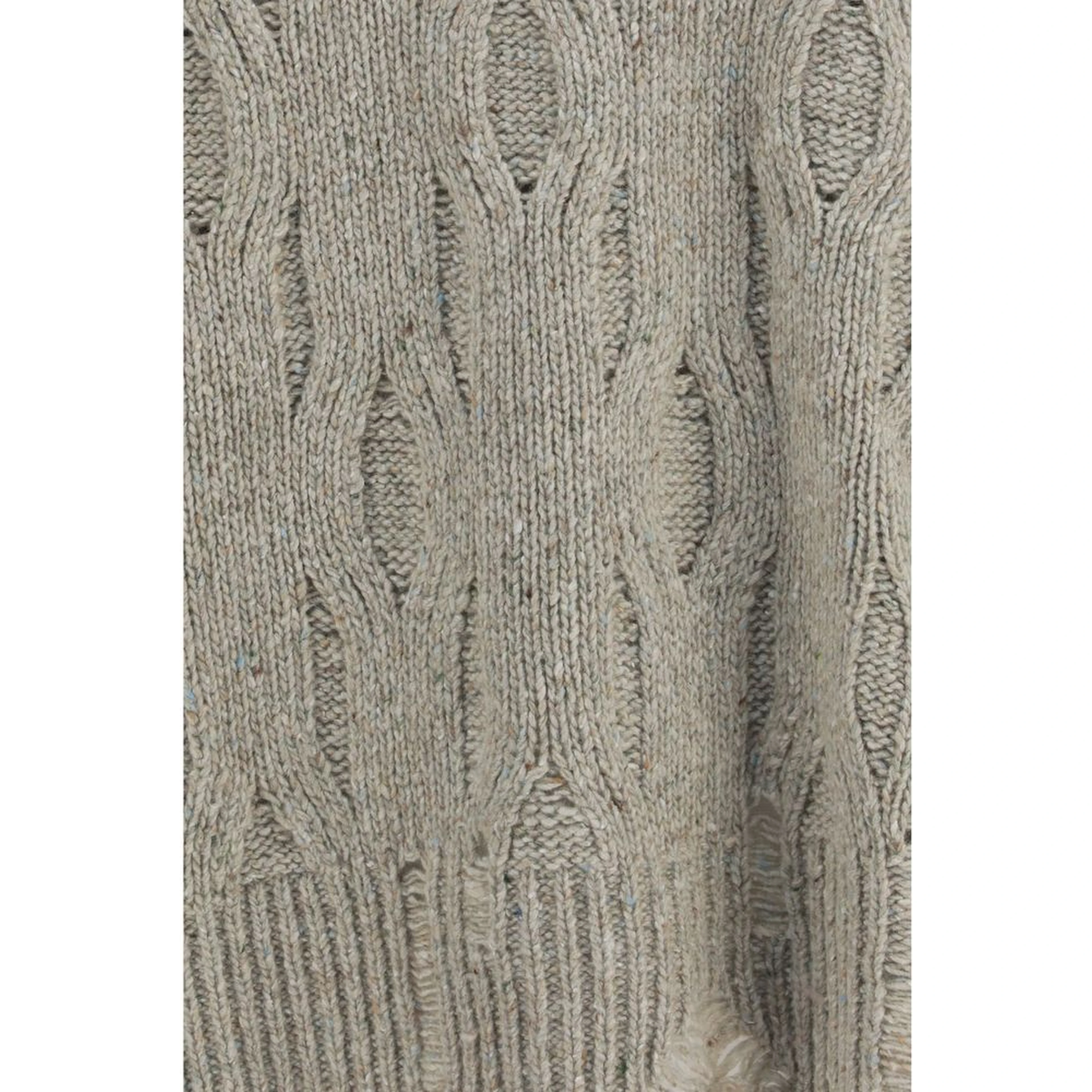 Beige Wool Oves Aries Sweatshirt