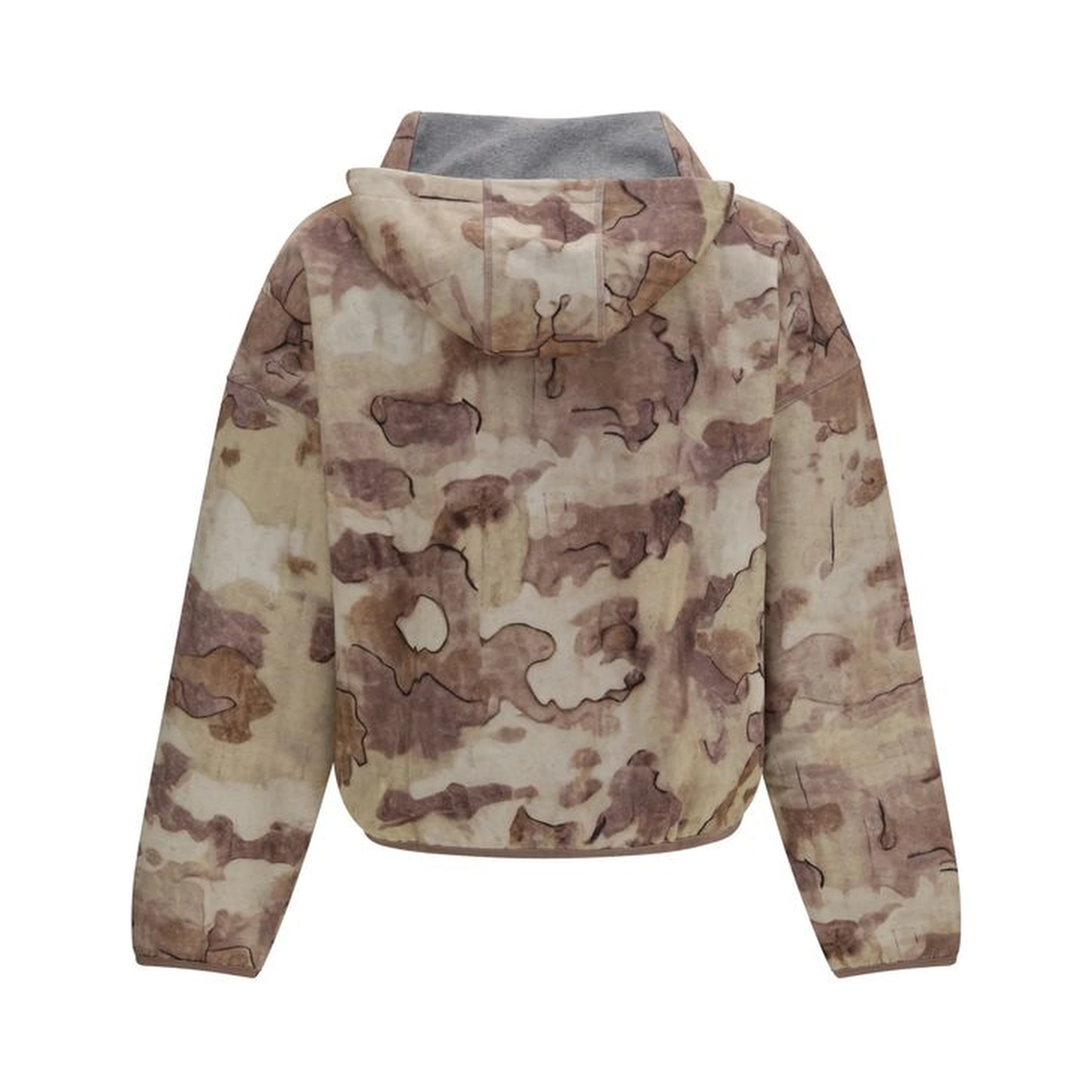 Beige Cotton Sweatshirt
