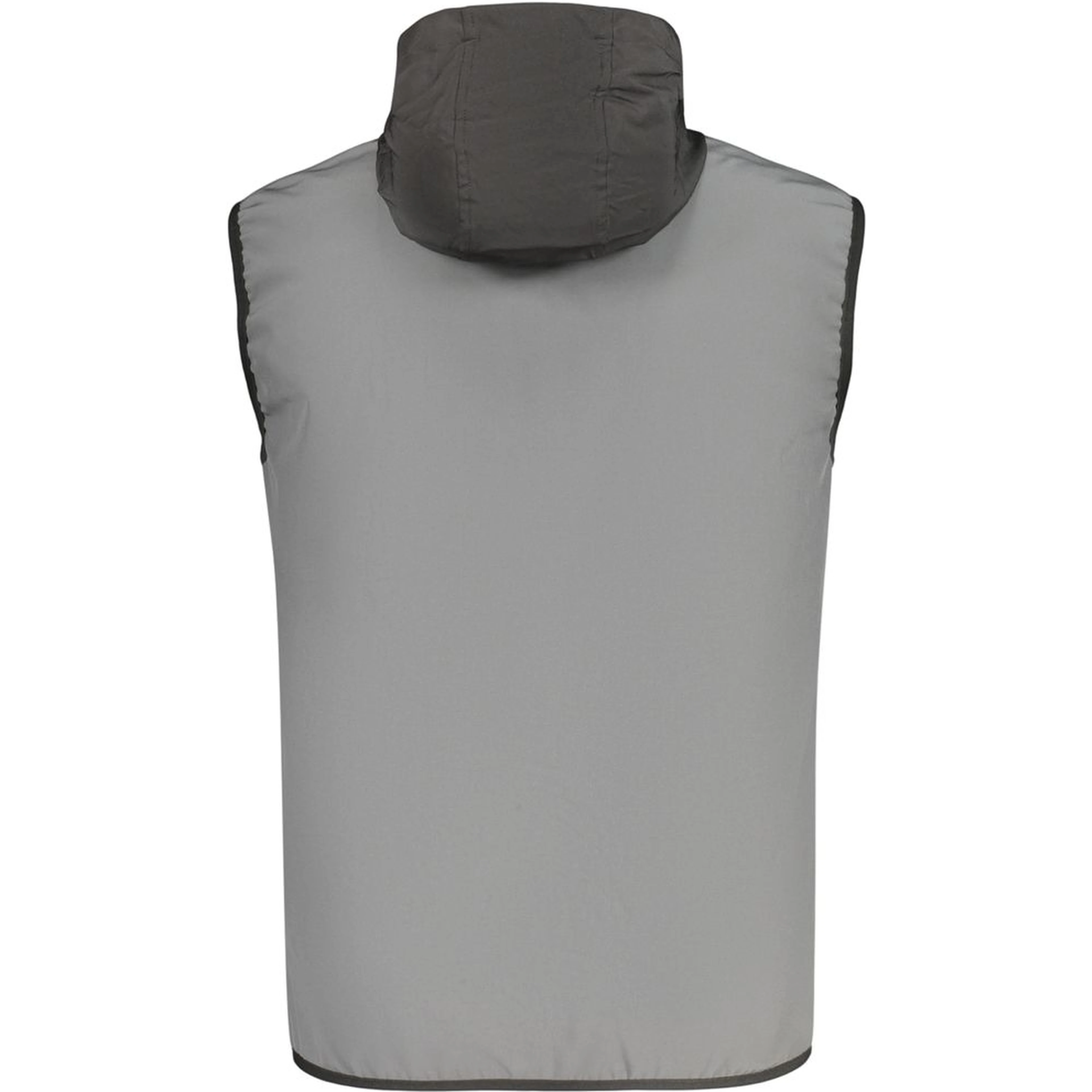 Gray Polyester Men's Vest