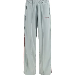 Blue Polyester Joggers (Workout Pants)