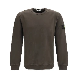 Brown Cotton Sweatshirt